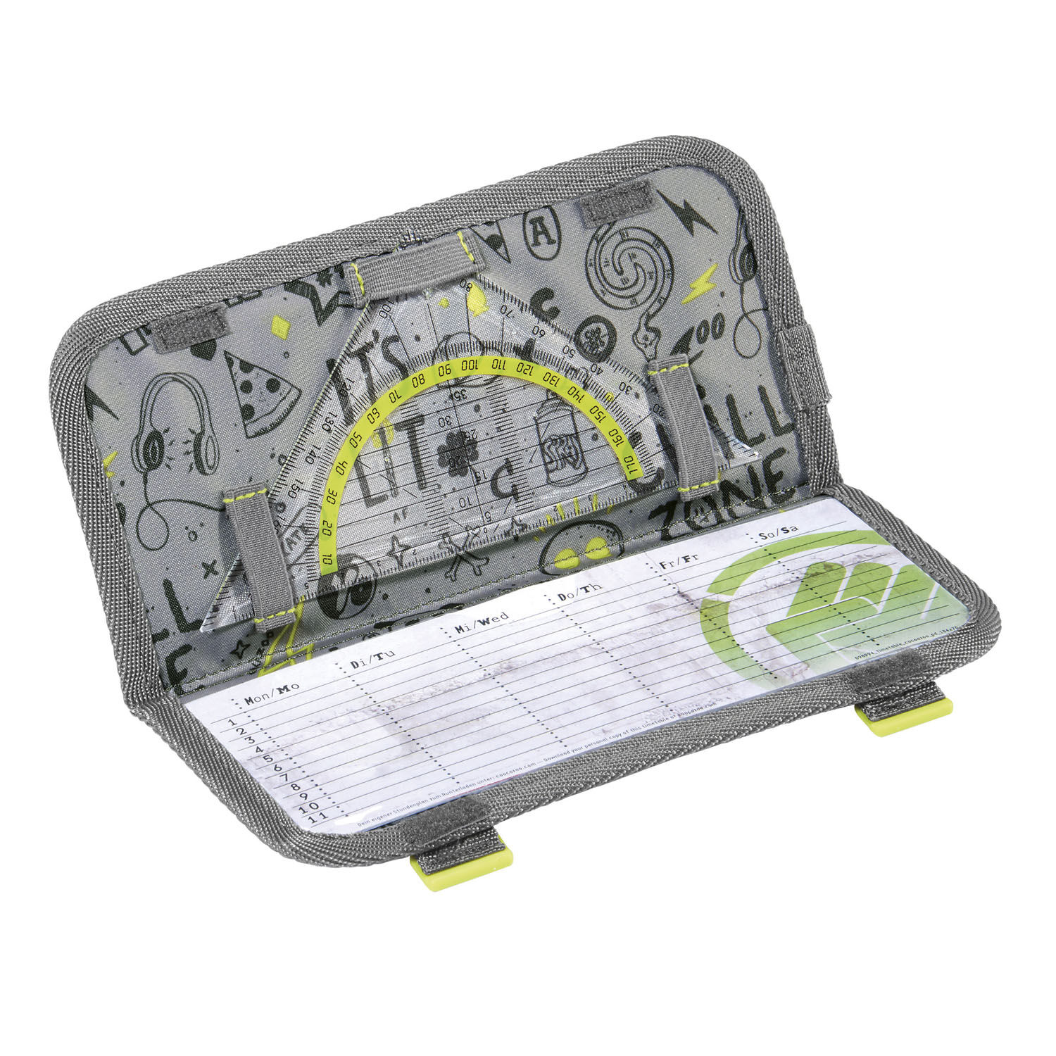 Coocazoo Zubehör PencilDenzel *MeshFlash* Limited Edition Schlamperetui Neon Green