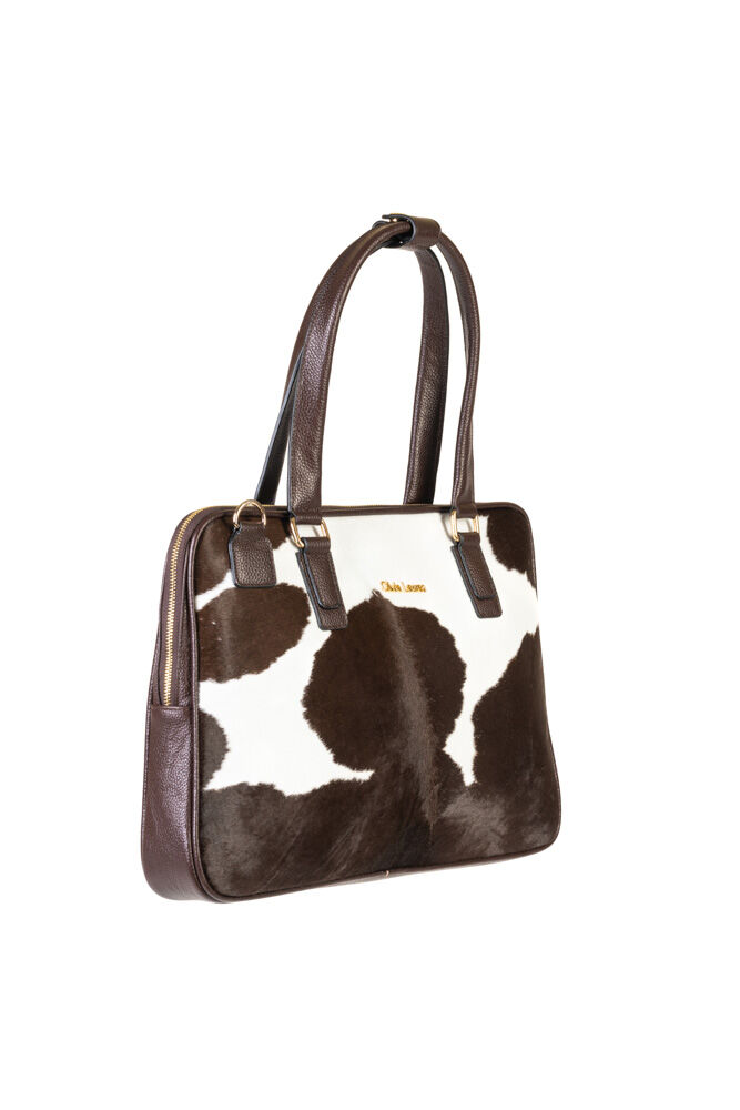 Olivia Lauren Cowhide Business Computertasche mit 15"Laptopfach Olivia Lauren Cowhide Business Computertasche mit 15"Laptopfach