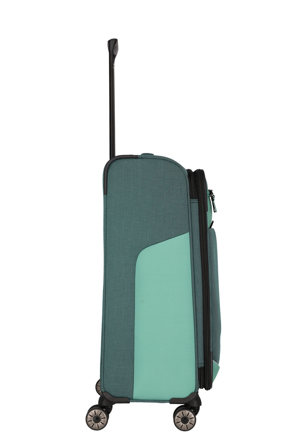 Travelite Viia Trolley M 4-Rollen erweiterbar Eukalyptus