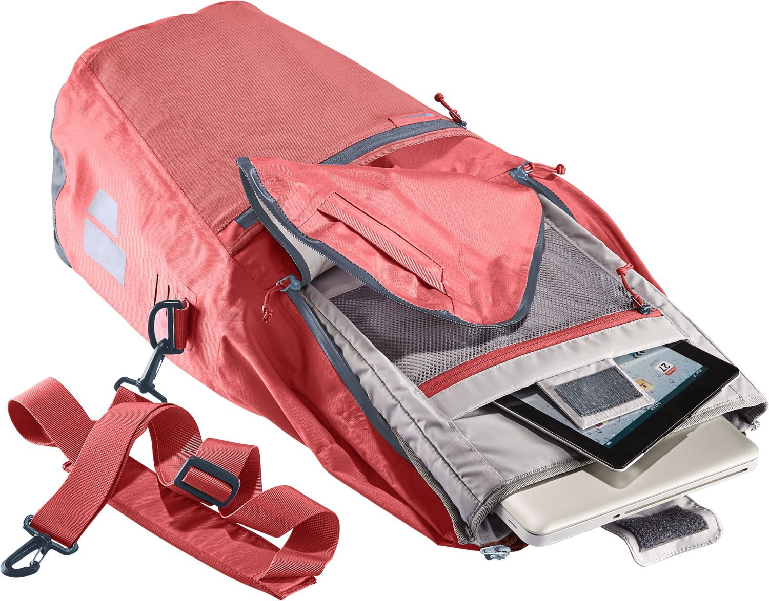 Deuter Mainhattan 17+10 Fahrradtasche  redwood-ink