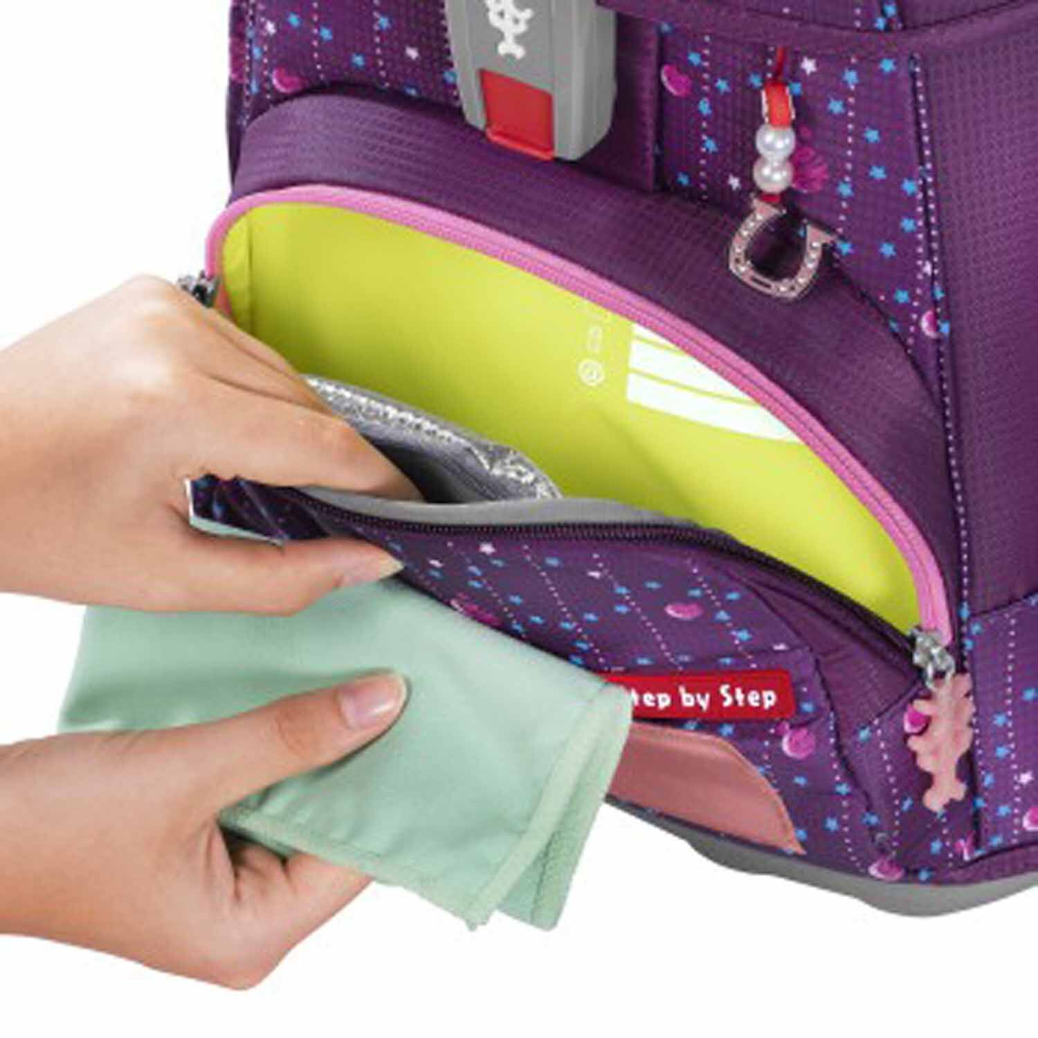 Step by Step CLOUD Schulranzen-Set, 5-teilig Dreamy Unicorn Nuala