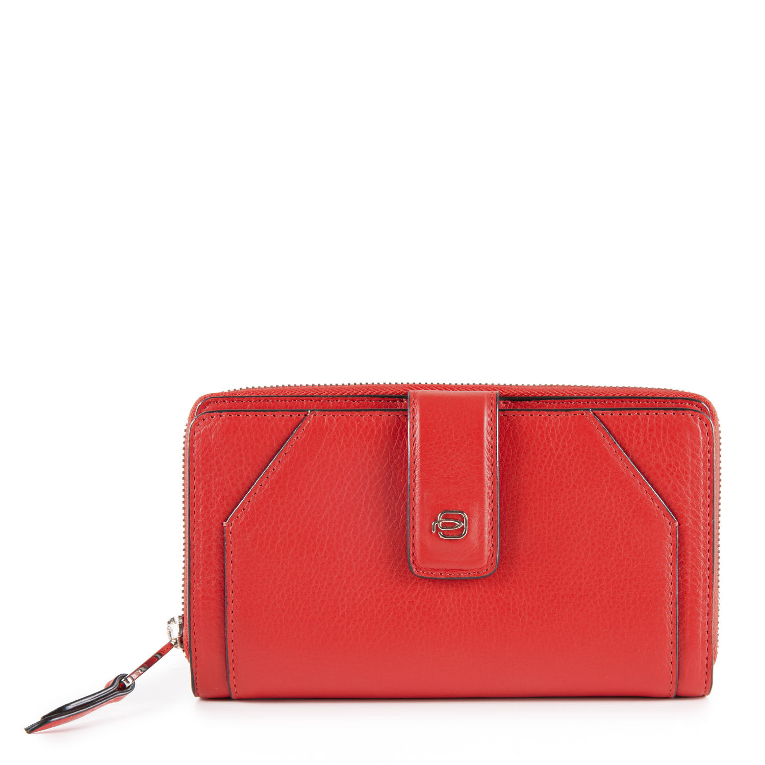 Piquadro Muse Damenbörse mit Hartgeldfach und RFID-Schutz rot Piquadro Muse Damenbörse mit Hartgeldfach und RFID-Schutz rot