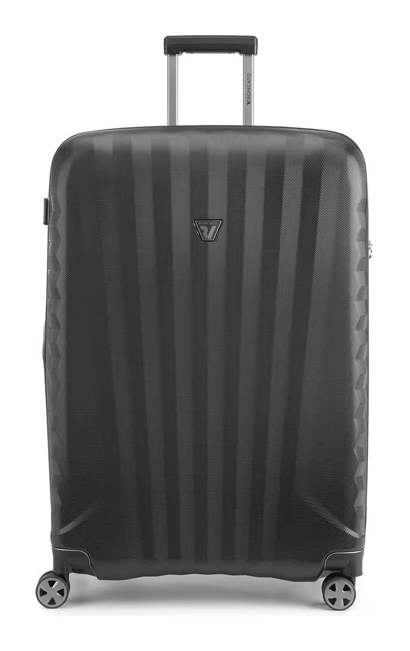 Roncato UNO PREMIUM 3.0 Großer koffer L (80cm) Erweiterbar Schwarz
