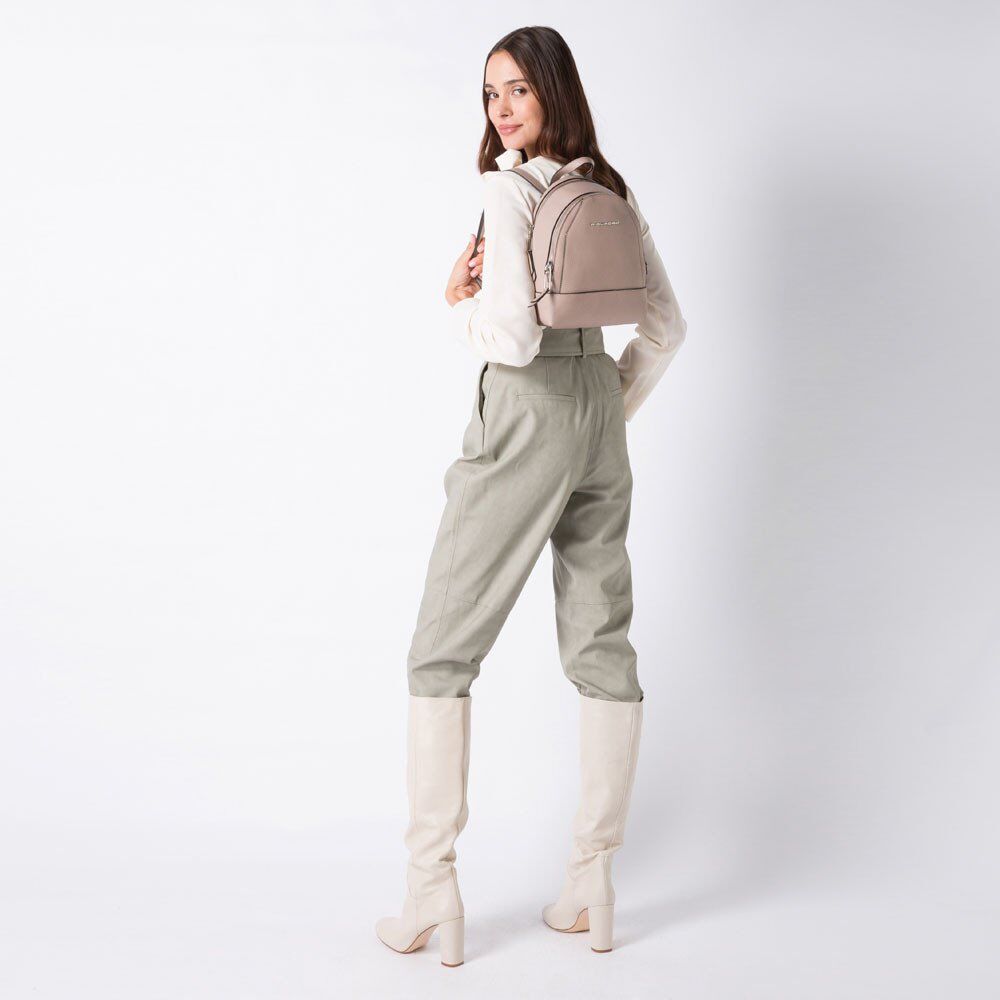 Piquadro Muse Kleiner Rucksack mit iPad®mini-Fach Muse Schwarz