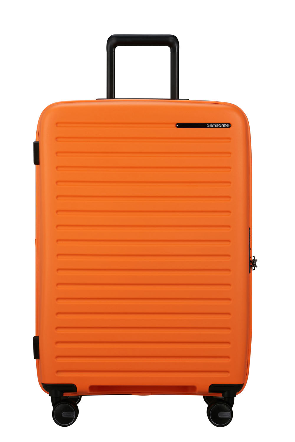 Samsonite Restackd Trolley mit 4 Rollen erweiterbar 68cm Papaya