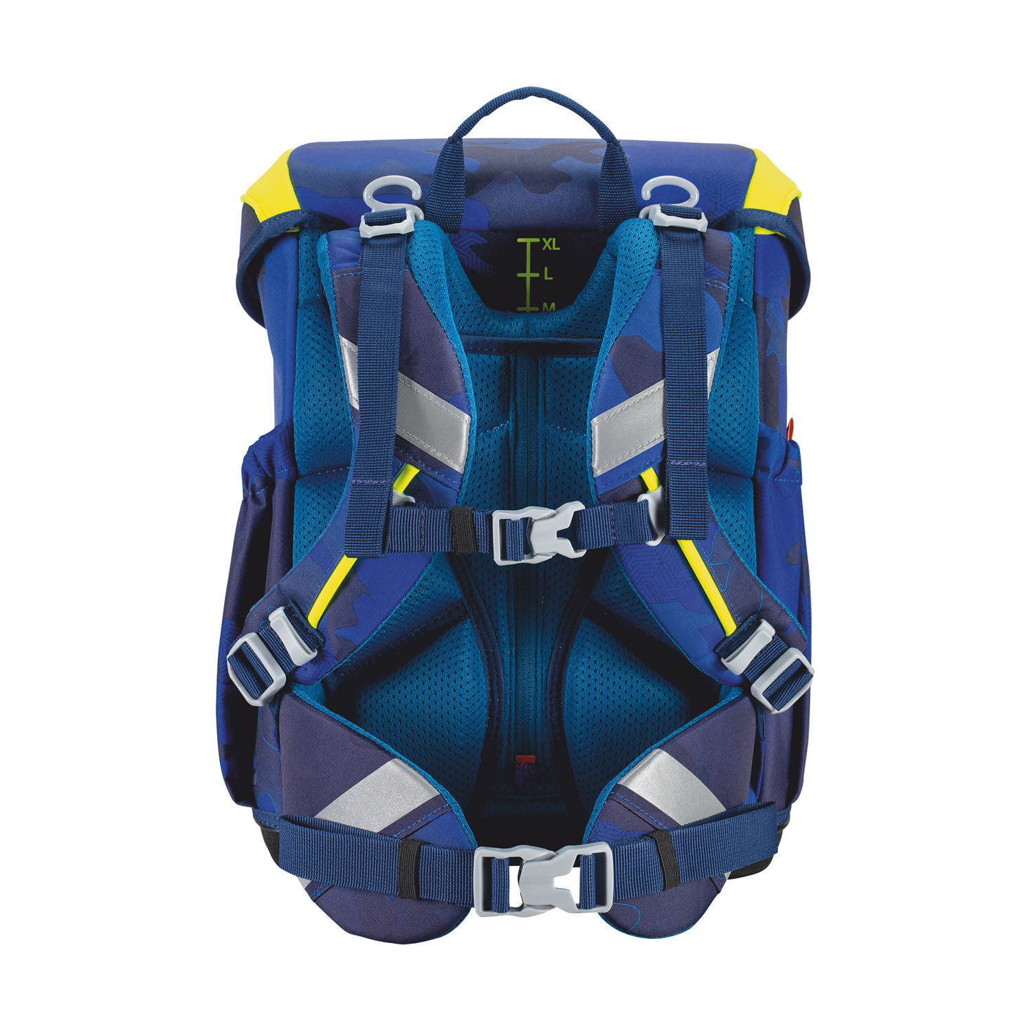 Scout Neo Schulranzen-Set 4-teilig DIN Blue Police