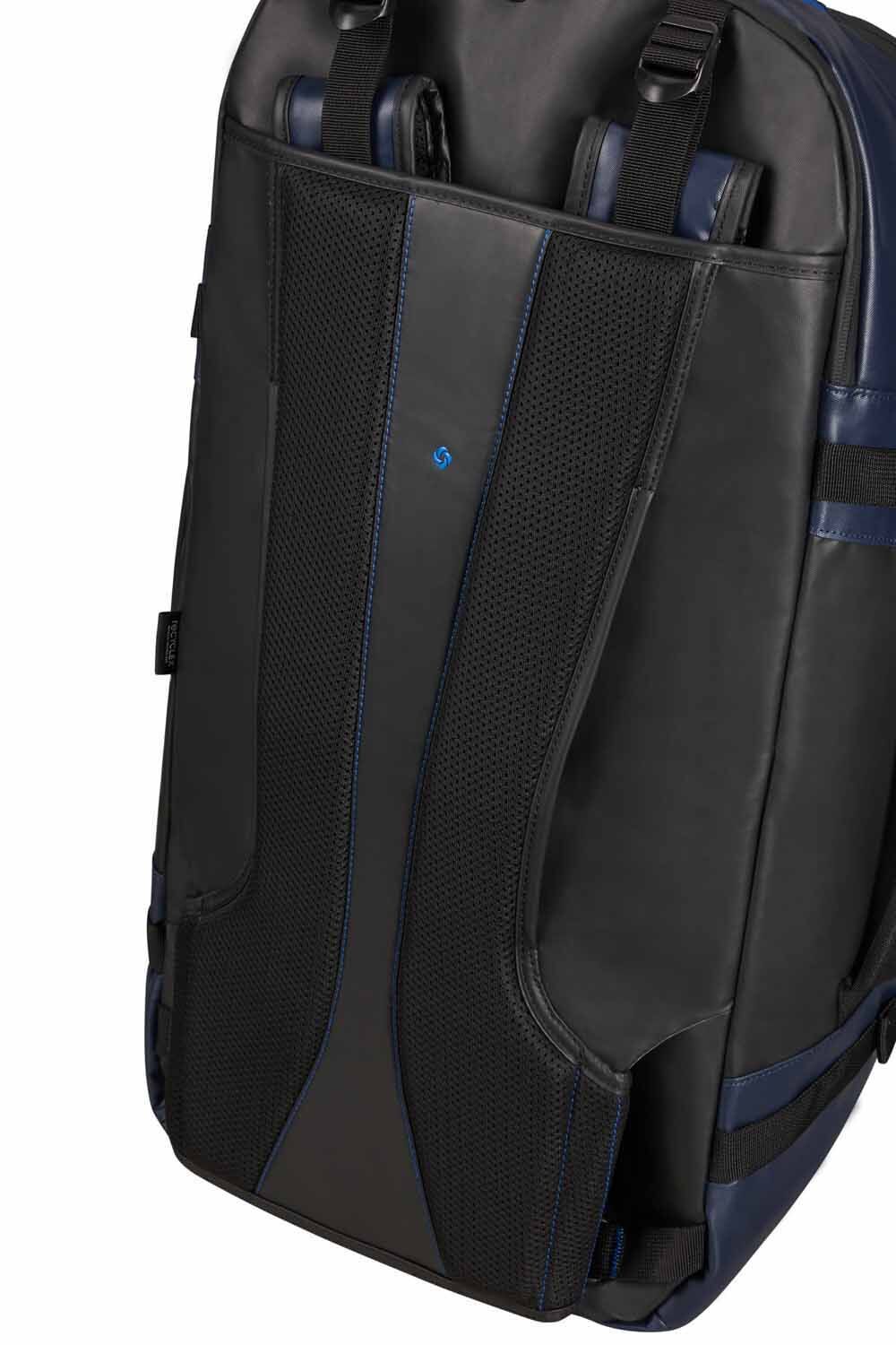 Samsonite Ecodiver Reise-Rucksack M 55L mit 17.3" Laptopfach + GRATIS HOTELGUTSCHEIN Blue Nights