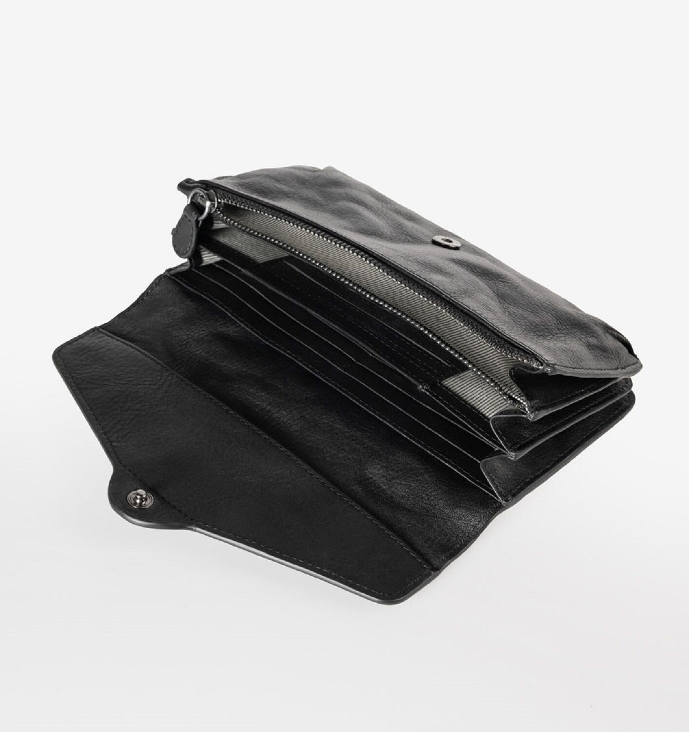 aunts & uncles Grandma's Luxury Club Charlene Geldbörse Black Smoke aunts & uncles Grandma's Luxury Club Charlene Geldbörse Black Smoke