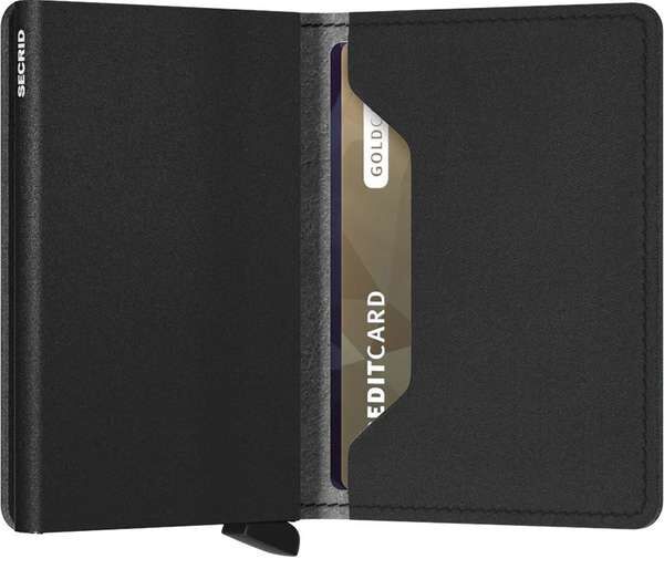 Secrid Slimwallet Yard Powder SYp-Black Secrid Slimwallet Yard Powder SYp-Black