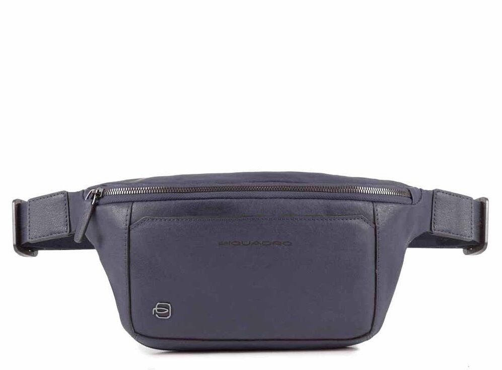 Piquadro Black Square Ledergürteltasche mit iPad mini-Fach Piquadro Black Square Ledergürteltasche mit iPad mini-Fach