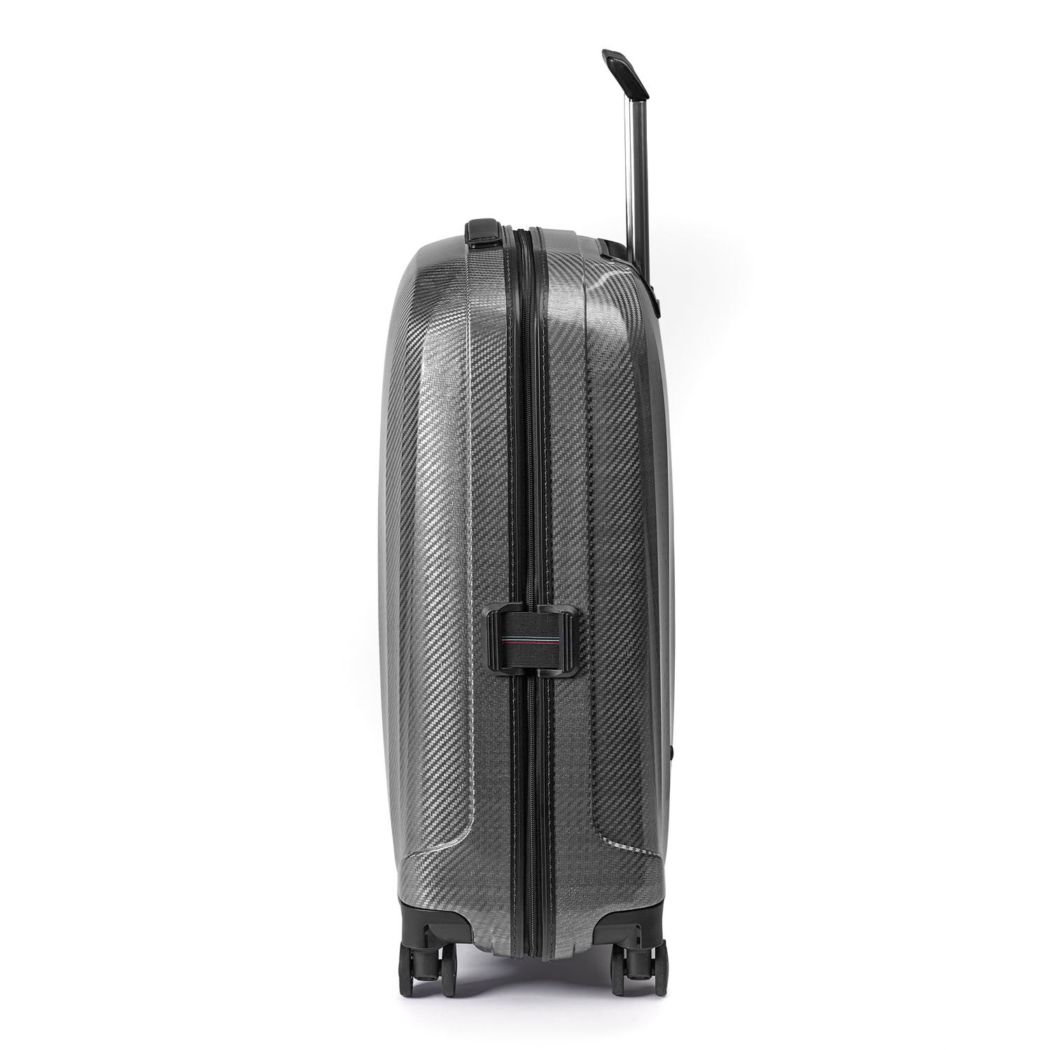 Roncato WE ARE GLAM DLX Mittelgrosser Koffer 70cm erweiterbar Black/Platinum