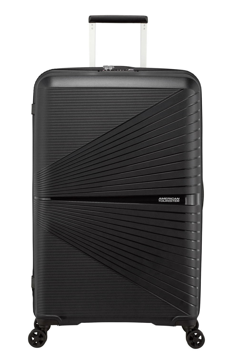 American Tourister Airconic Trolley 77cm mit 4 Rollen + GRATIS HOTELGUTSCHEIN Onyx Black