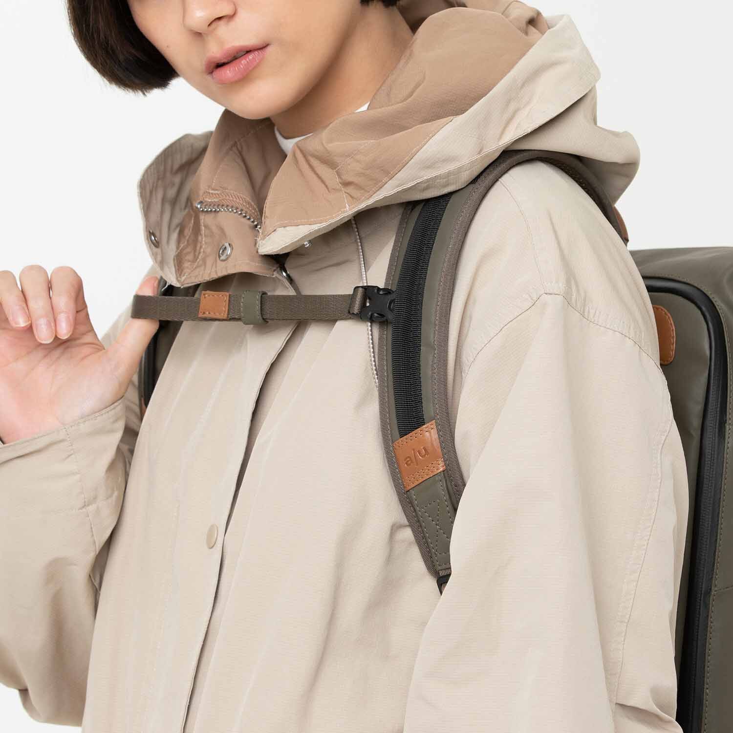 aunts & uncles Japan Matsuyama Rolltop Rucksack mit 16" Notebookfach fallen rock