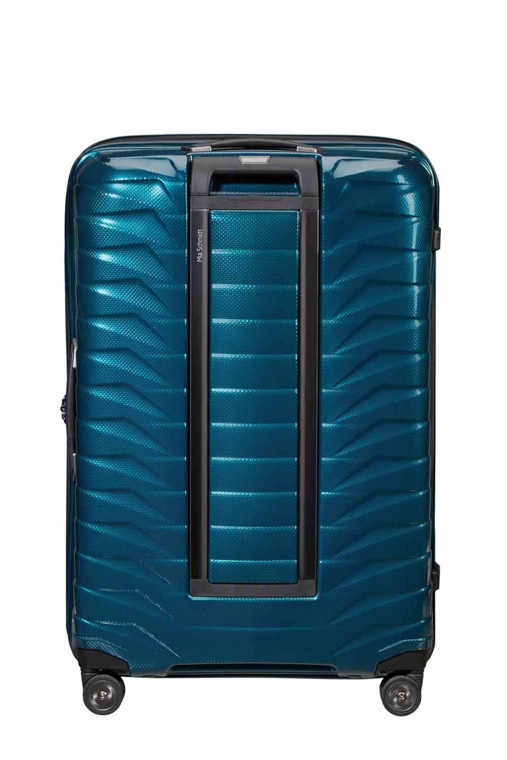 Samsonite Proxis Trolley mit 4 Rollen 75cm + GRATIS HOTELGUTSCHEIN Petrol Blue
