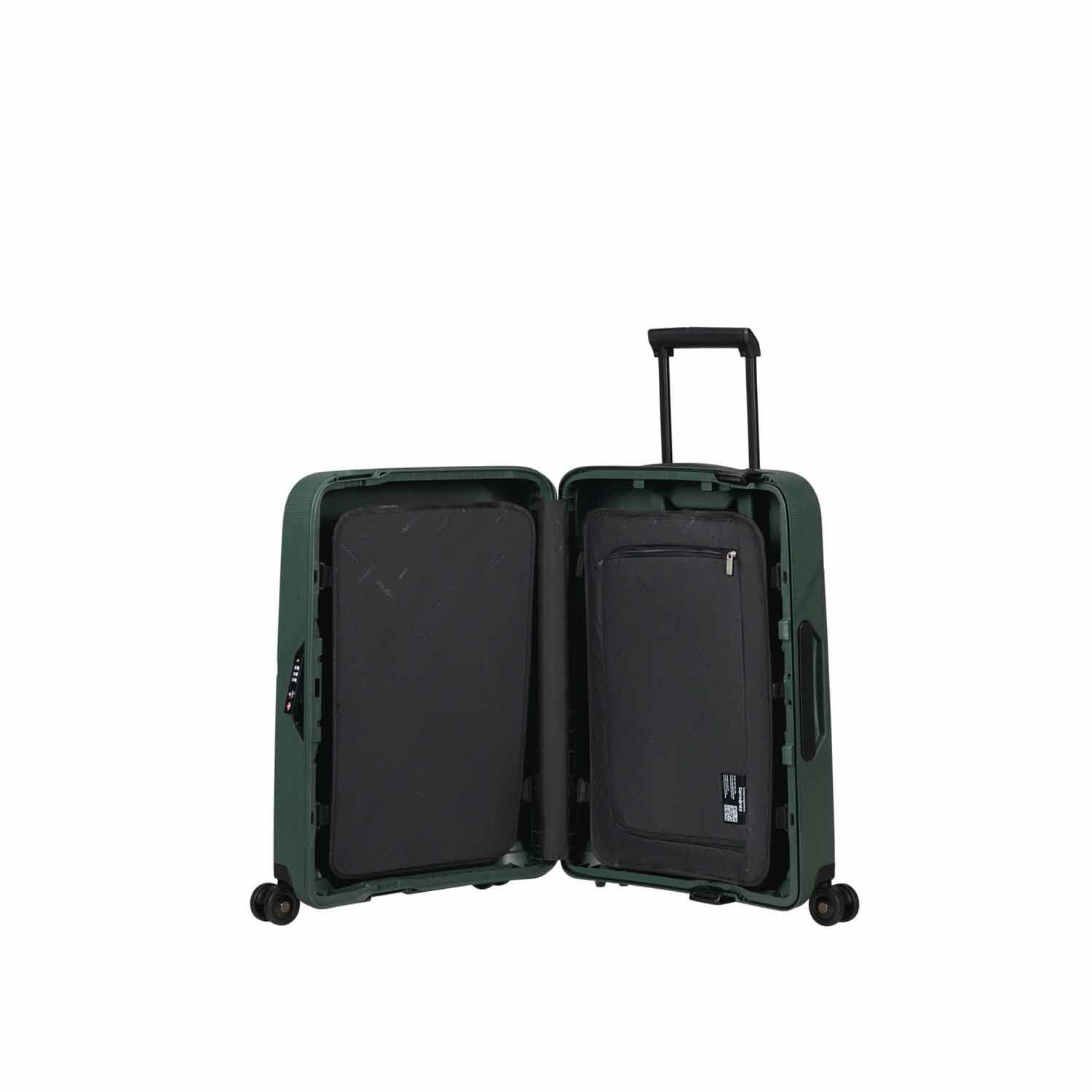 Samsonite Magnum ECO Trolley mit 4 Rollen 55cm Forest Green Samsonite Magnum ECO Trolley mit 4 Rollen 55cm Forest Green
