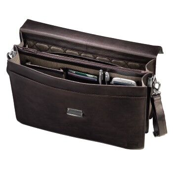 Hama Est. 1923 Amsterdam Rafael Ledertasche Rustic Dark Brown Hama Est. 1923 Amsterdam Rafael Ledertasche Rustic Dark Brown