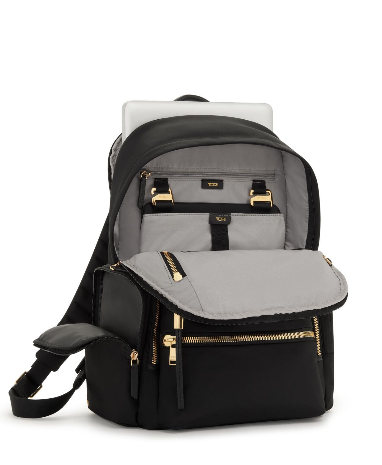 Tumi Voyageur Celina Rucksack mit 15" Laptopfach + GRATIS HOTELGUTSCHEIN Black/Gold
