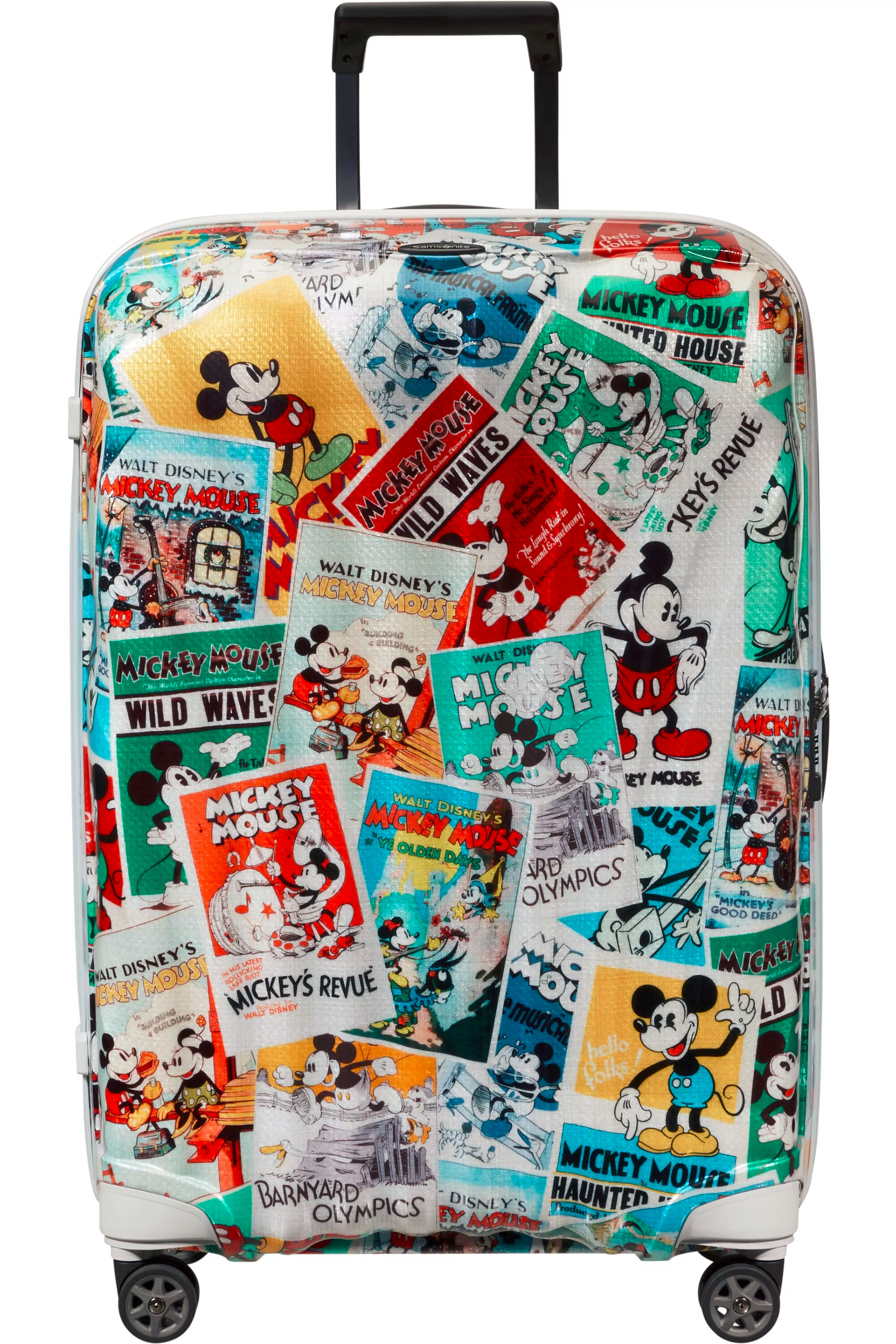 Samsonite C-Lite Disney Trolley mit 4 Rollen 75cm Vintage Mickey