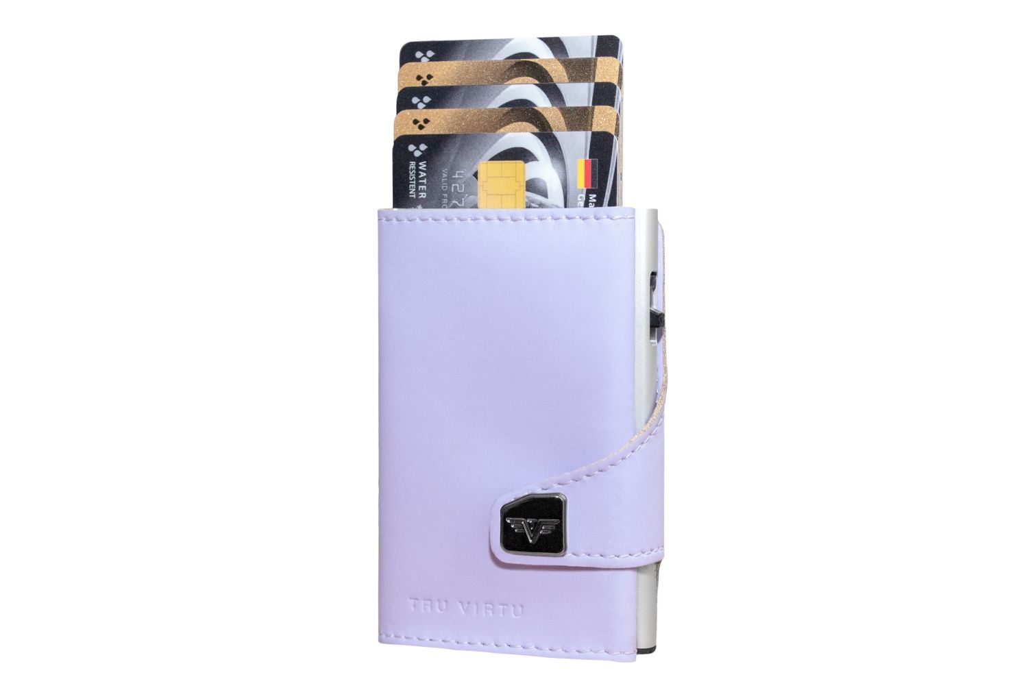 Tru Virtu Click & Slide Wallet *Special Edition* Lilac Matt/Silver