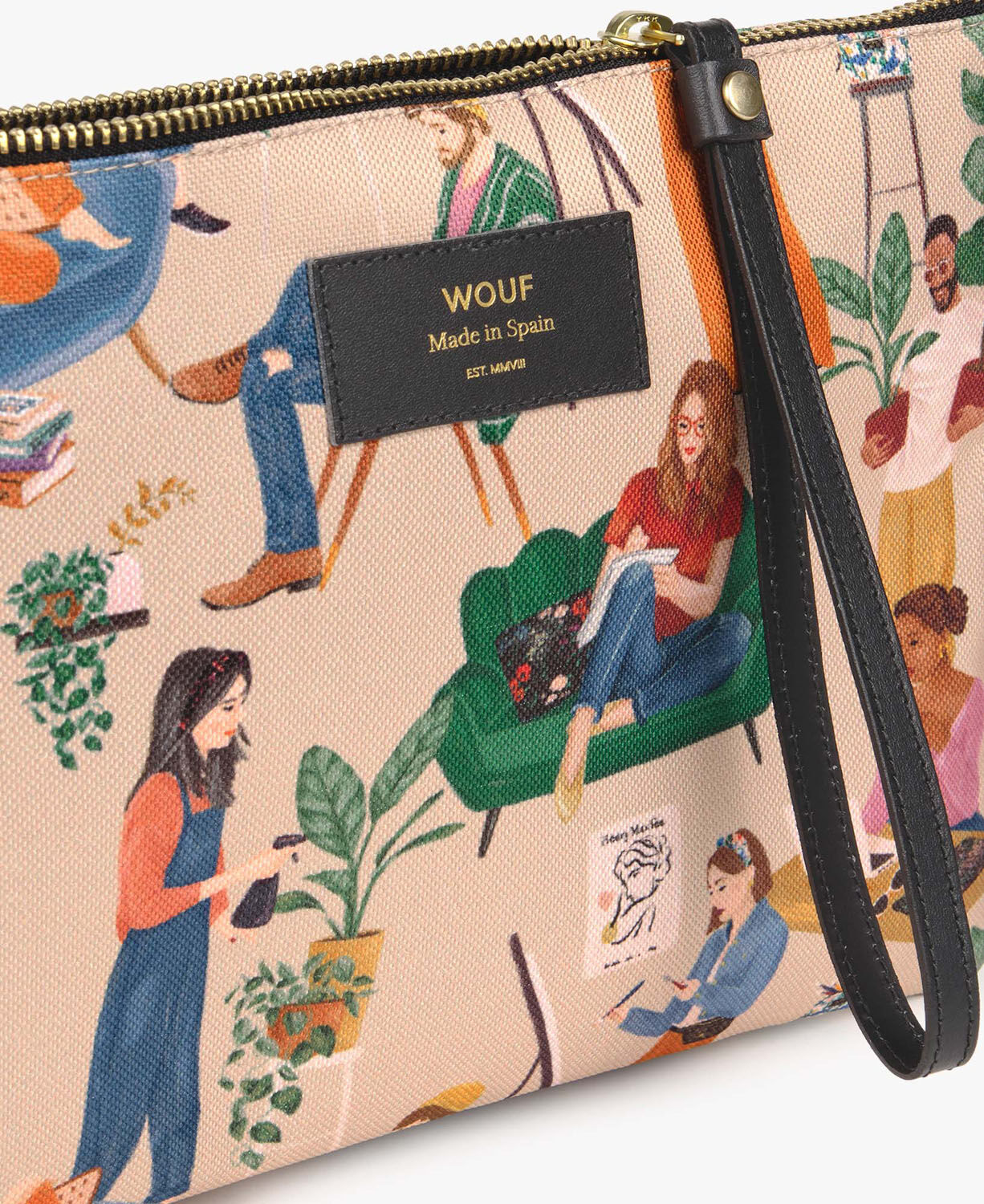 Wouf Accessories XL Pouch Bag Recycled Collection Cozy Wouf Accessories XL Pouch Bag Recycled Collection Cozy