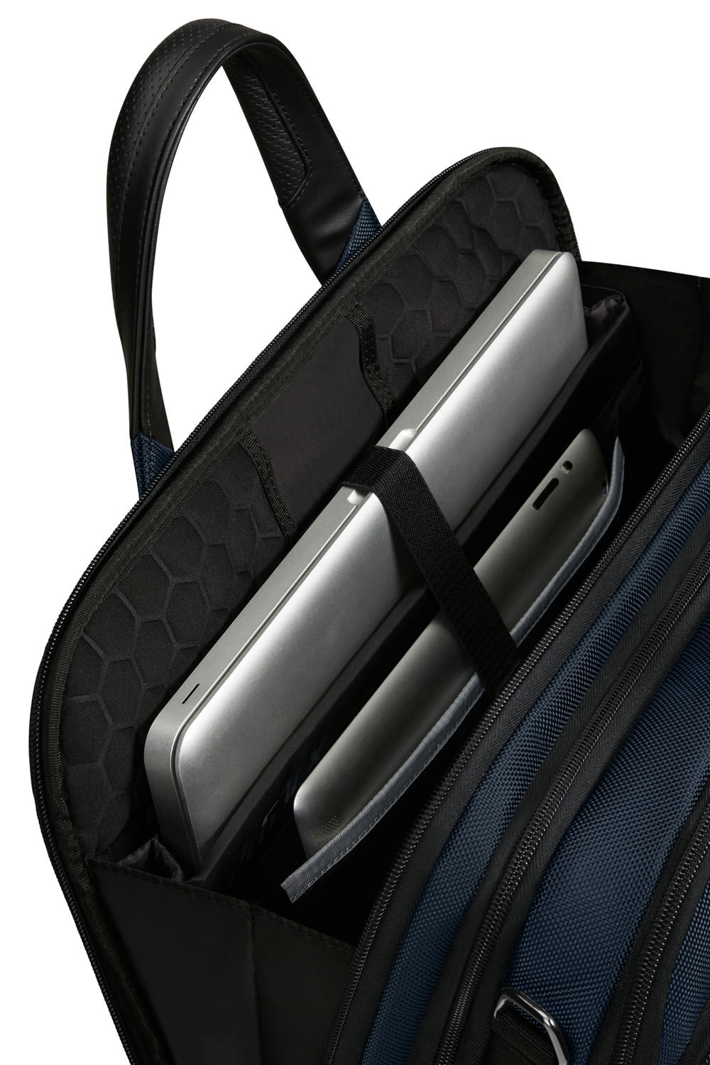 Samsonite Pro-DLX 6 Aktentasche 15.6" erweiterbar + GRATIS HOTELGUTSCHEIN Blau