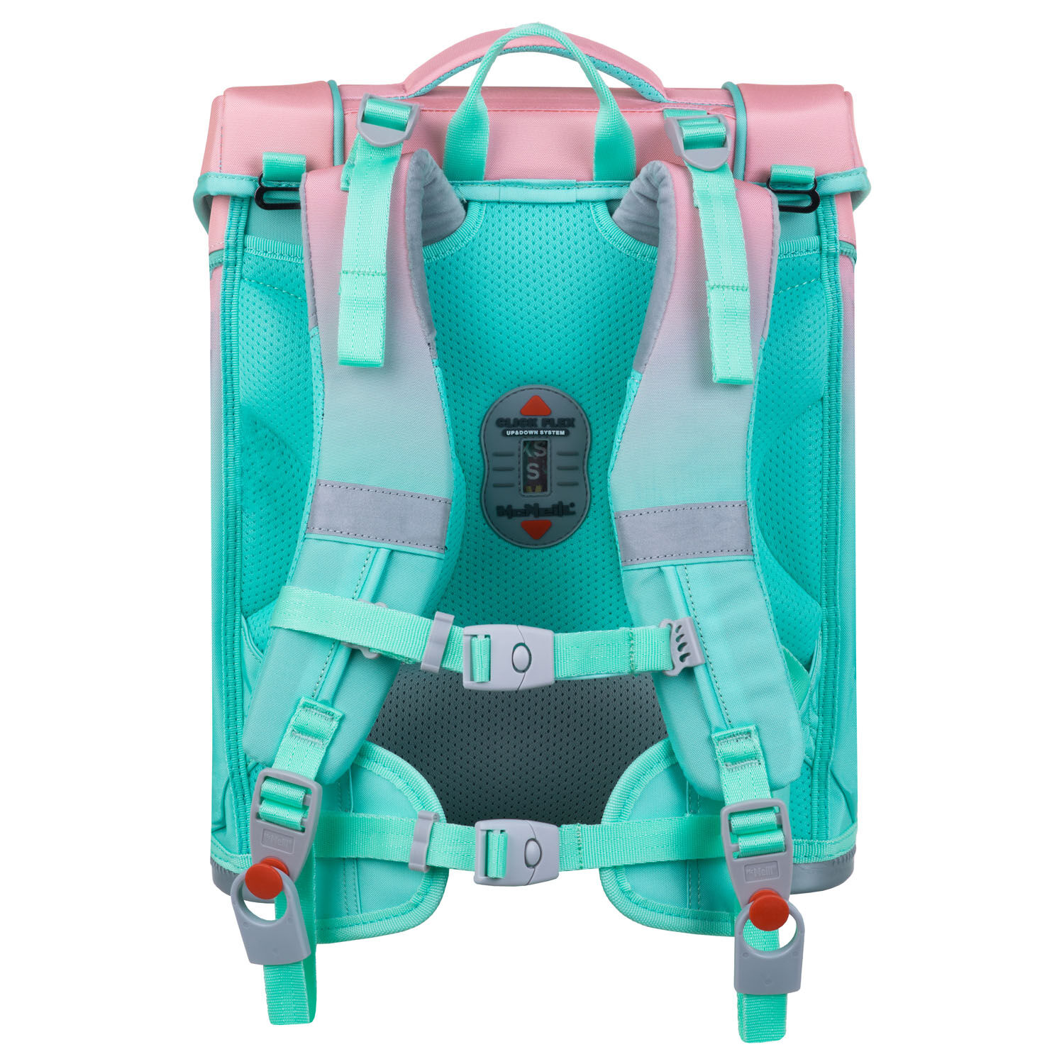 McNeill Perfecto Kollektion 2025 -Schulranzen-Set 5tlg., Gradient Strawberry