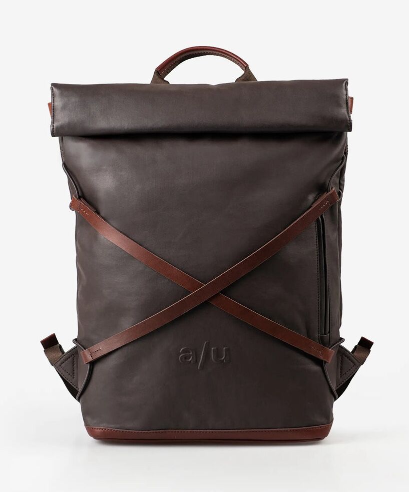 aunts & uncles Japan Osaka Rolltop Rucksack mit 15" Notebookfach Ground coffee