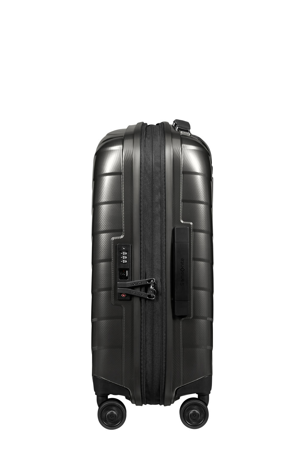 Samsonite Attrix Trolley mit 4 Rollen erweiterbar 55cm (20/23cm) Anthrazit