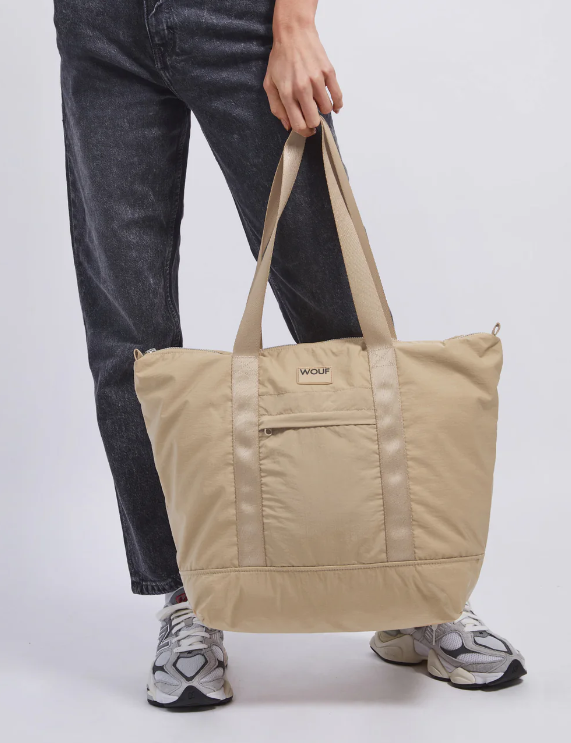 Wouf Downtown Tote Bag Oatmilk