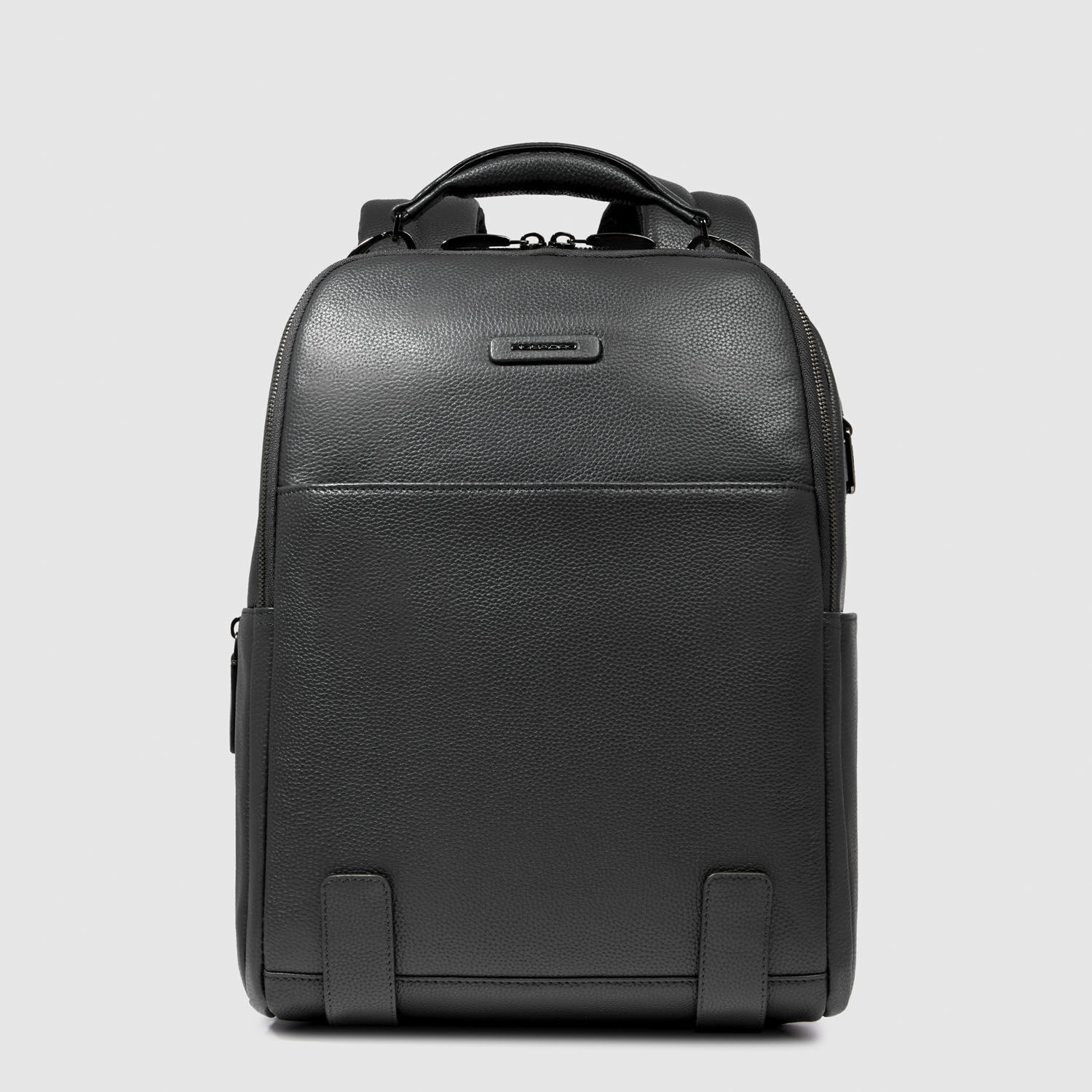 Piquadro Modus Business Leder-Rucksack für Herren 14" Schwarz
