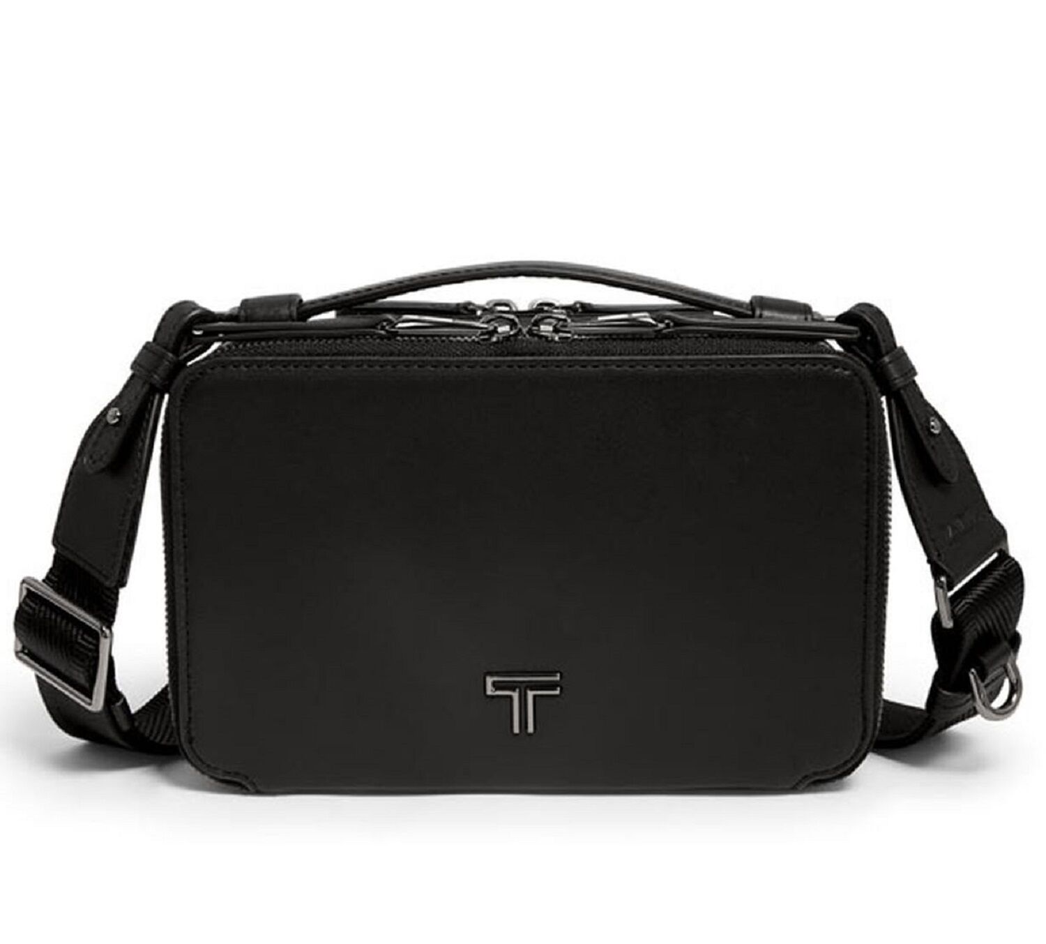 Tumi Voyageur Myla Umhängetasche/ Crossbody Black/Gunmetal Tumi Voyageur Myla Umhängetasche/ Crossbody Black/Gunmetal