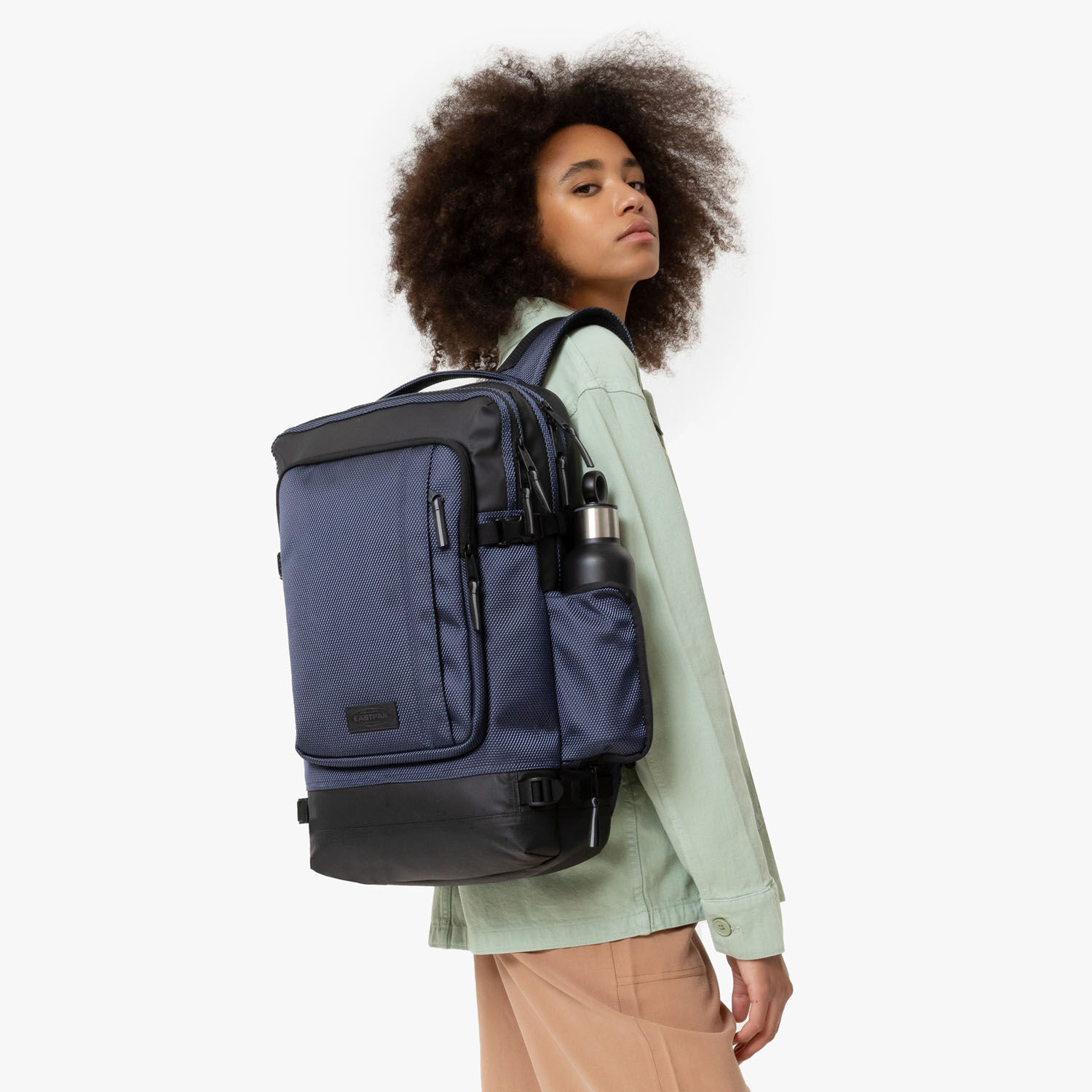Eastpak Tecum Rucksack L mit 15" Laptopfach CNNCT Accent Marine