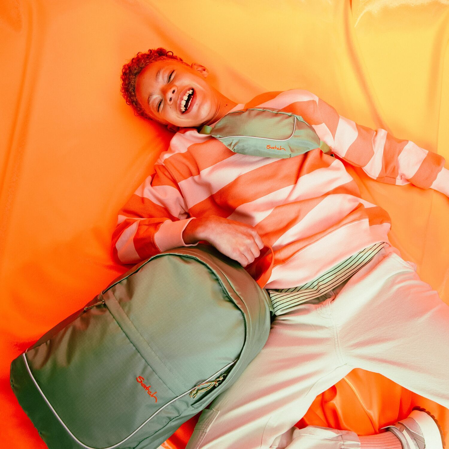 satch Freizeit Cross Easy Hip Bag Ripstop Green satch Freizeit Cross Easy Hip Bag Ripstop Green