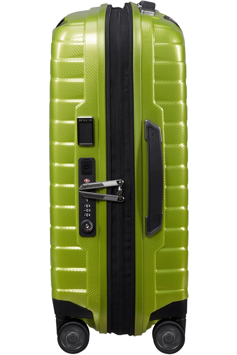 Samsonite Proxis Trolley mit 4 Rollen erweiterbar 55cm (20/23cm) + GRATIS HOTELGUTSCHEIN Lime