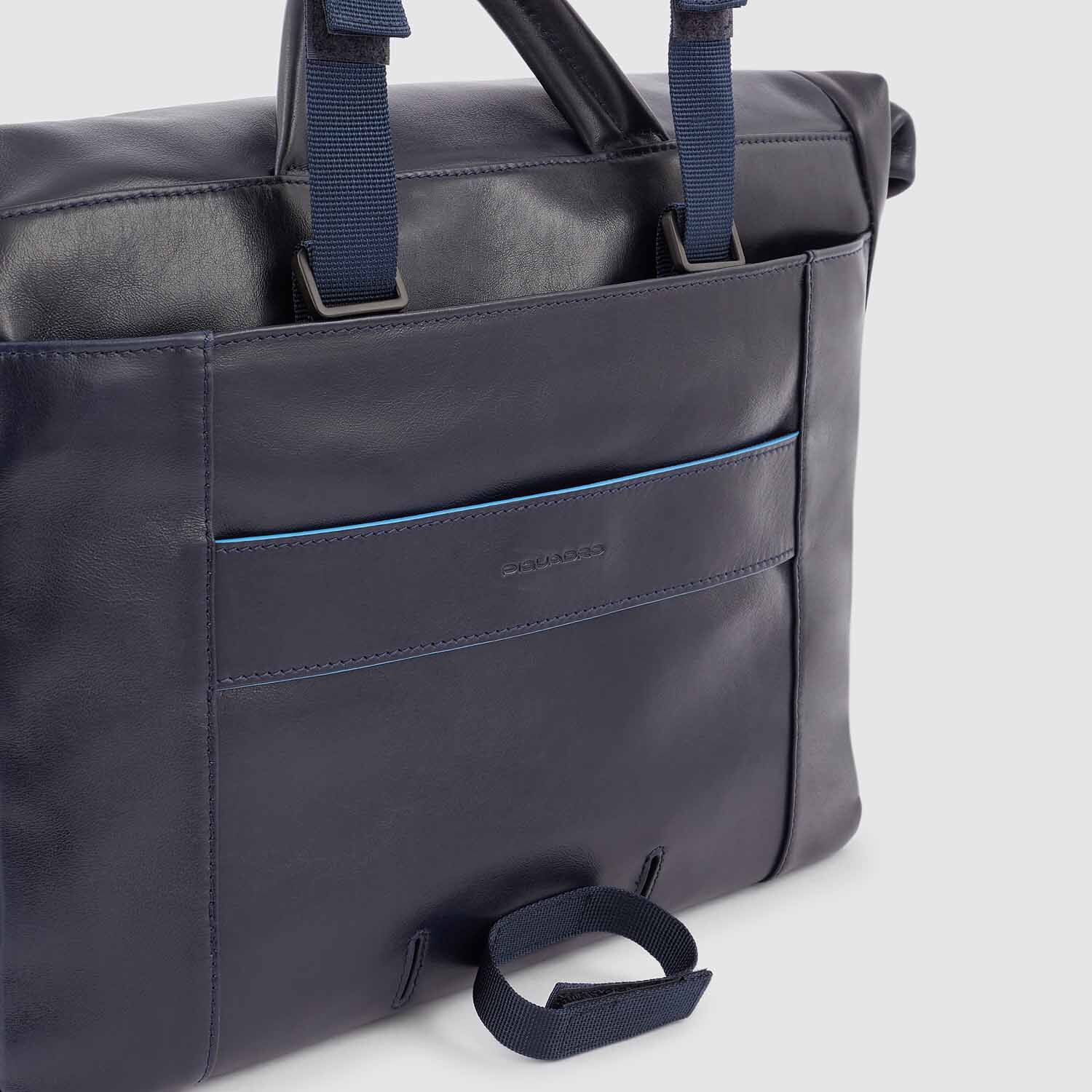 Piquadro Blue Square Revamp Fahrrad Laptopkuriertasche 14" Laptop-Fach Nachtblau