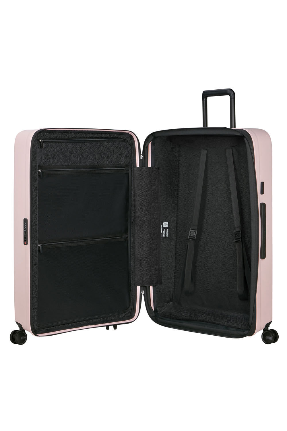 Samsonite Restackd Trolley mit 4 Rollen erweiterbar 81cm + GRATIS HOTELGUTSCHEIN Rose Samsonite Restackd Trolley mit 4 Rollen erweiterbar 81cm + GRATIS HOTELGUTSCHEIN Rose