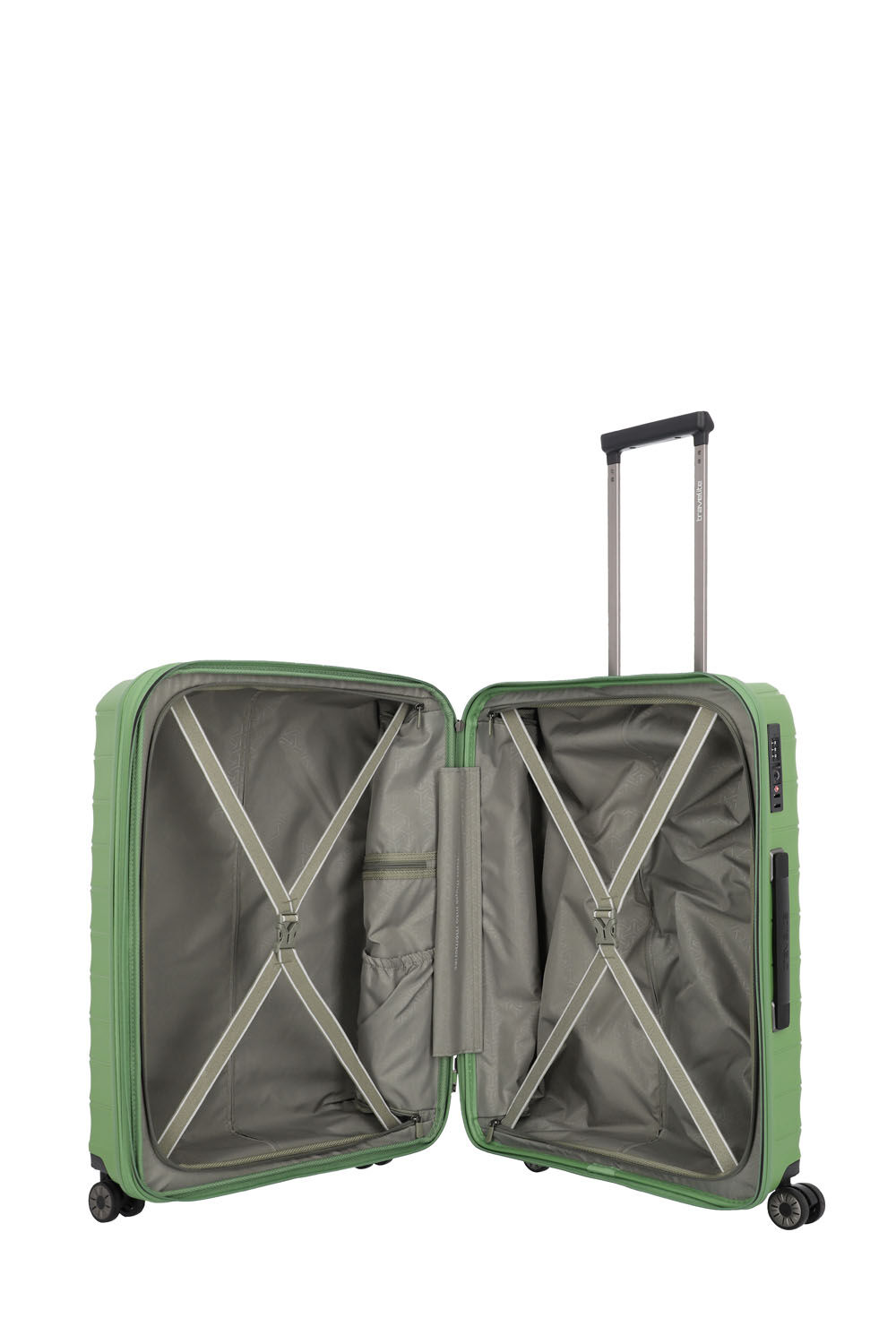 Travelite Mooby 3-tlg. Koffer-Set L/M/S, 4w Grün Travelite Mooby 3-tlg. Koffer-Set L/M/S, 4w Grün