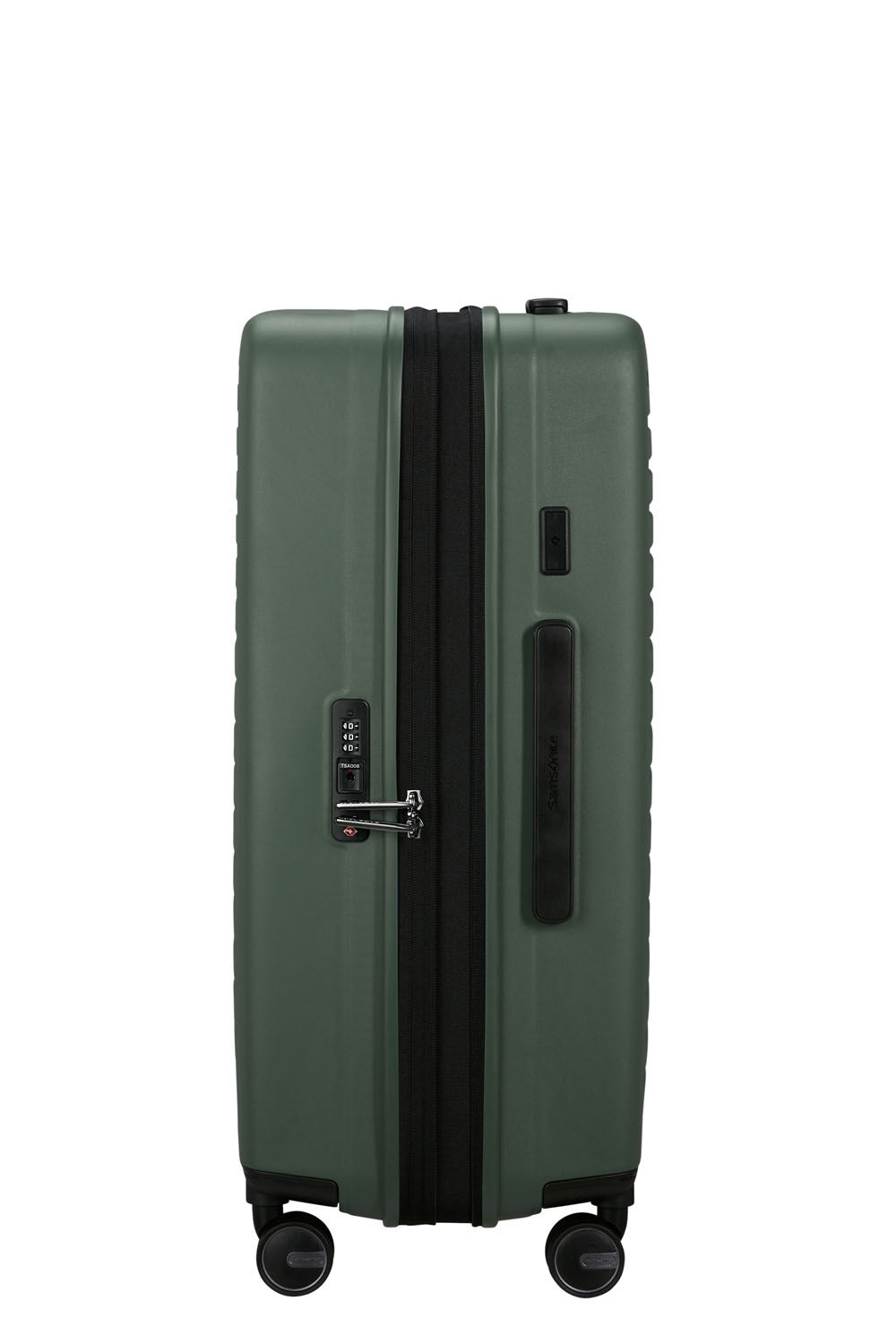 Samsonite Restackd Trolley mit 4 Rollen erweiterbar 68cm + GRATIS HOTELGUTSCHEIN Sage
