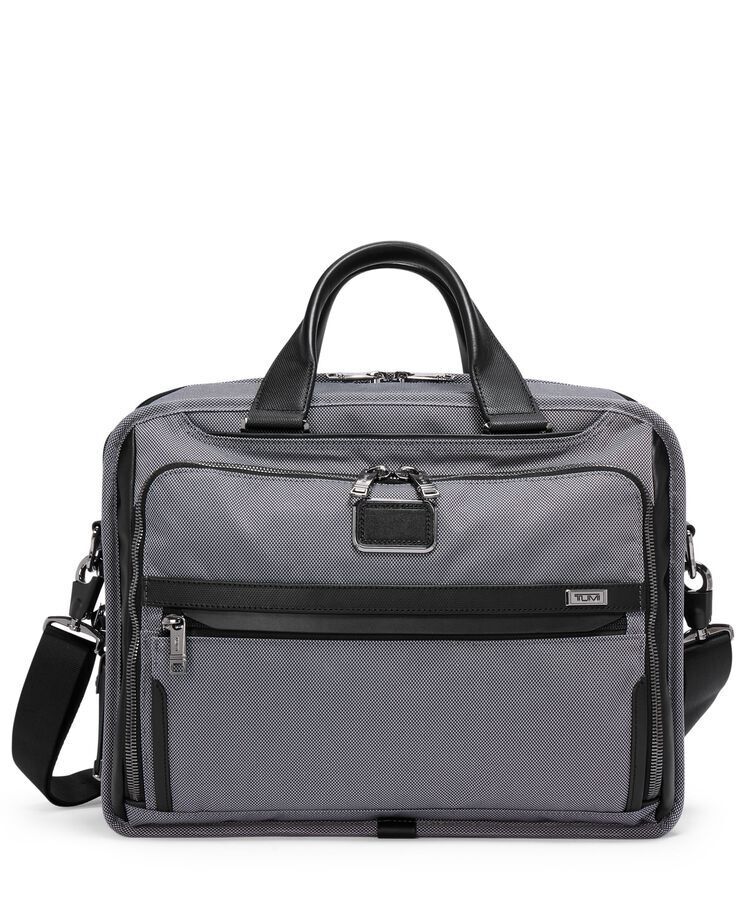 Tumi Alpha X Organizer Brief + GRATIS HOTELGUTSCHEIN Meteor Grey