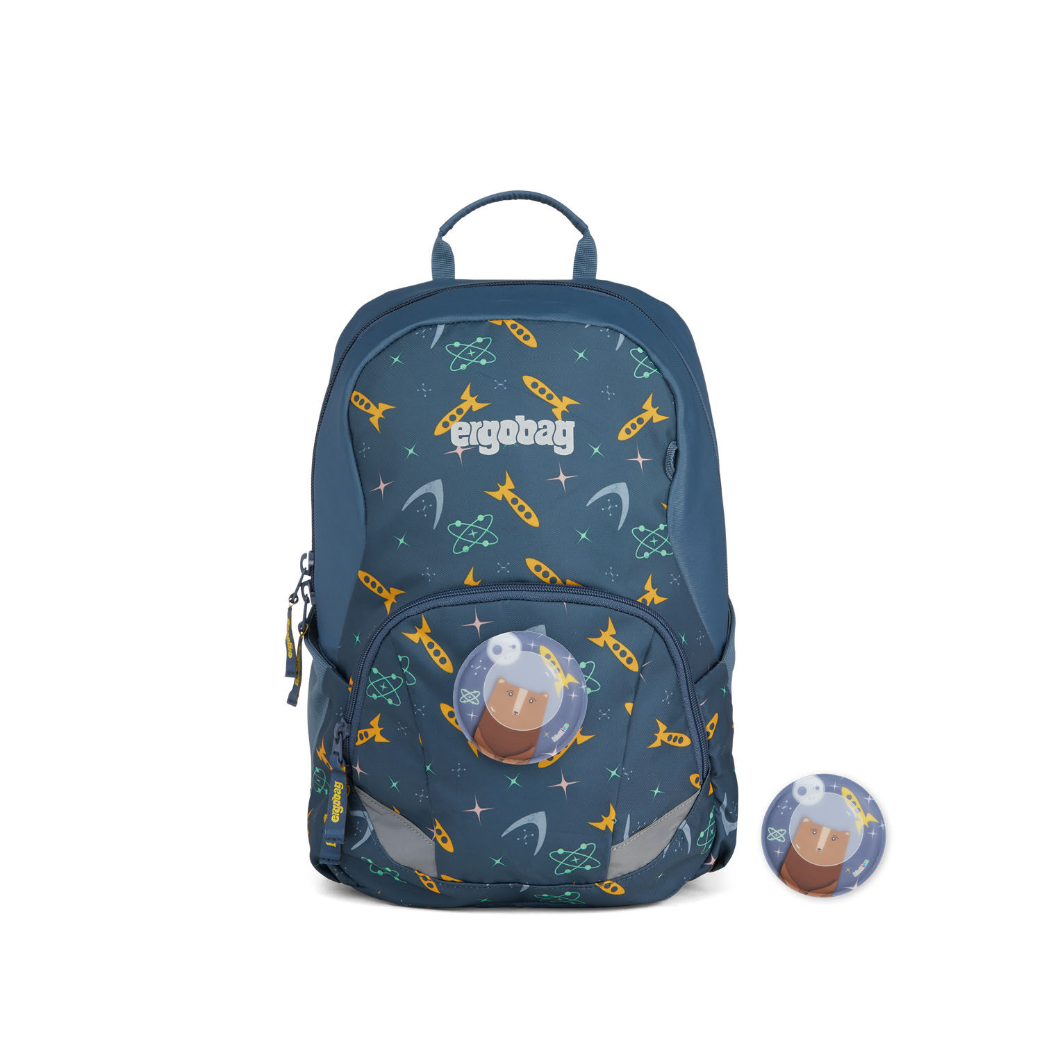 ergobag ease ECO-HERO Edition Large Kinderrucksack Bärgold