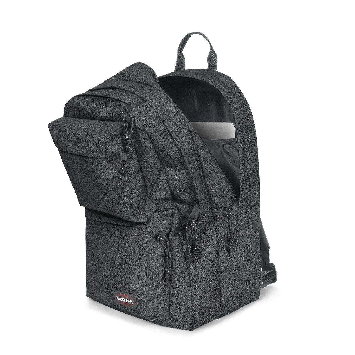 Eastpak Parton Rucksack mit zwei Vordertaschen Black Denim