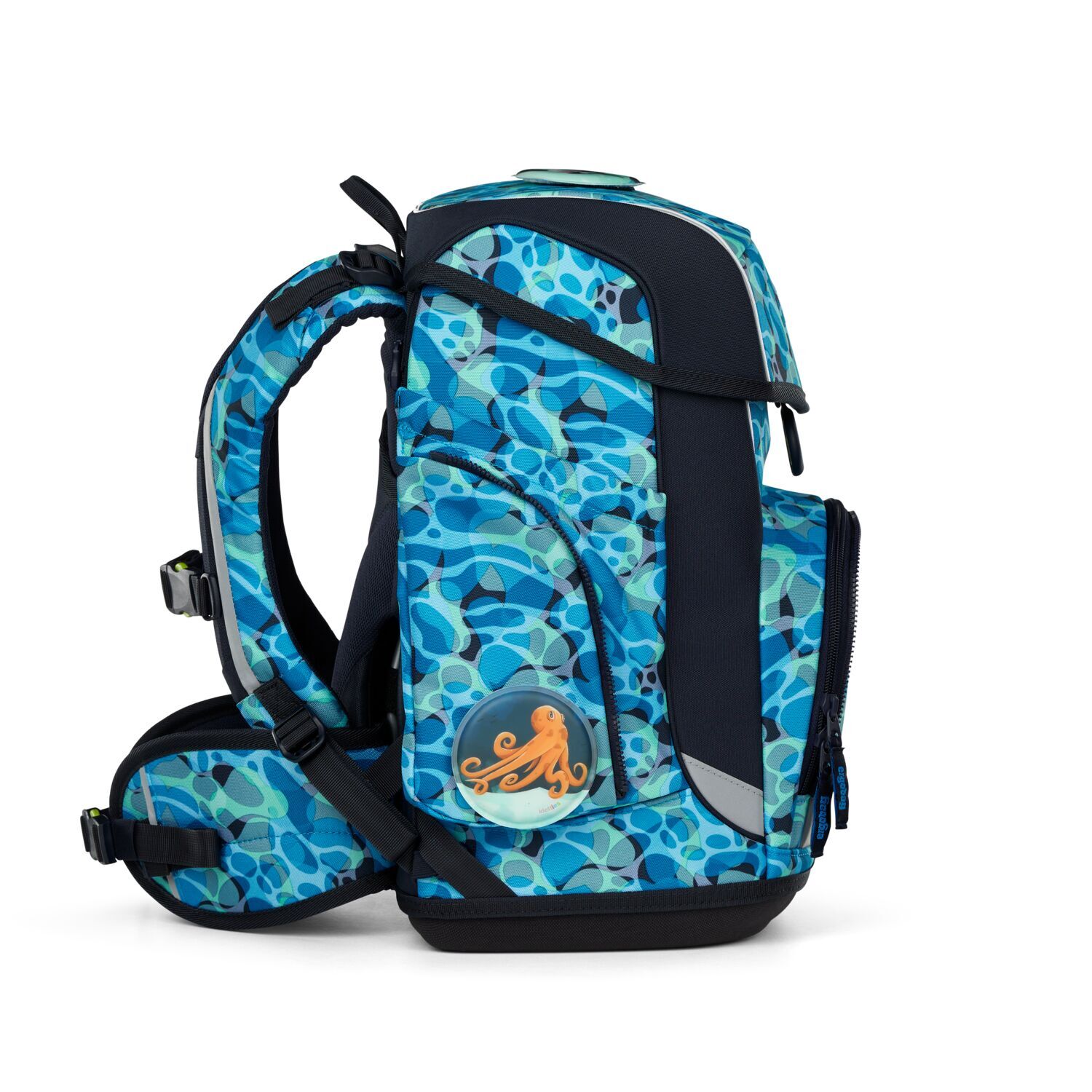 ergobag cubo ECO HERO 5-teiliges Schulrucksack-Set 2025 AbtauchBär