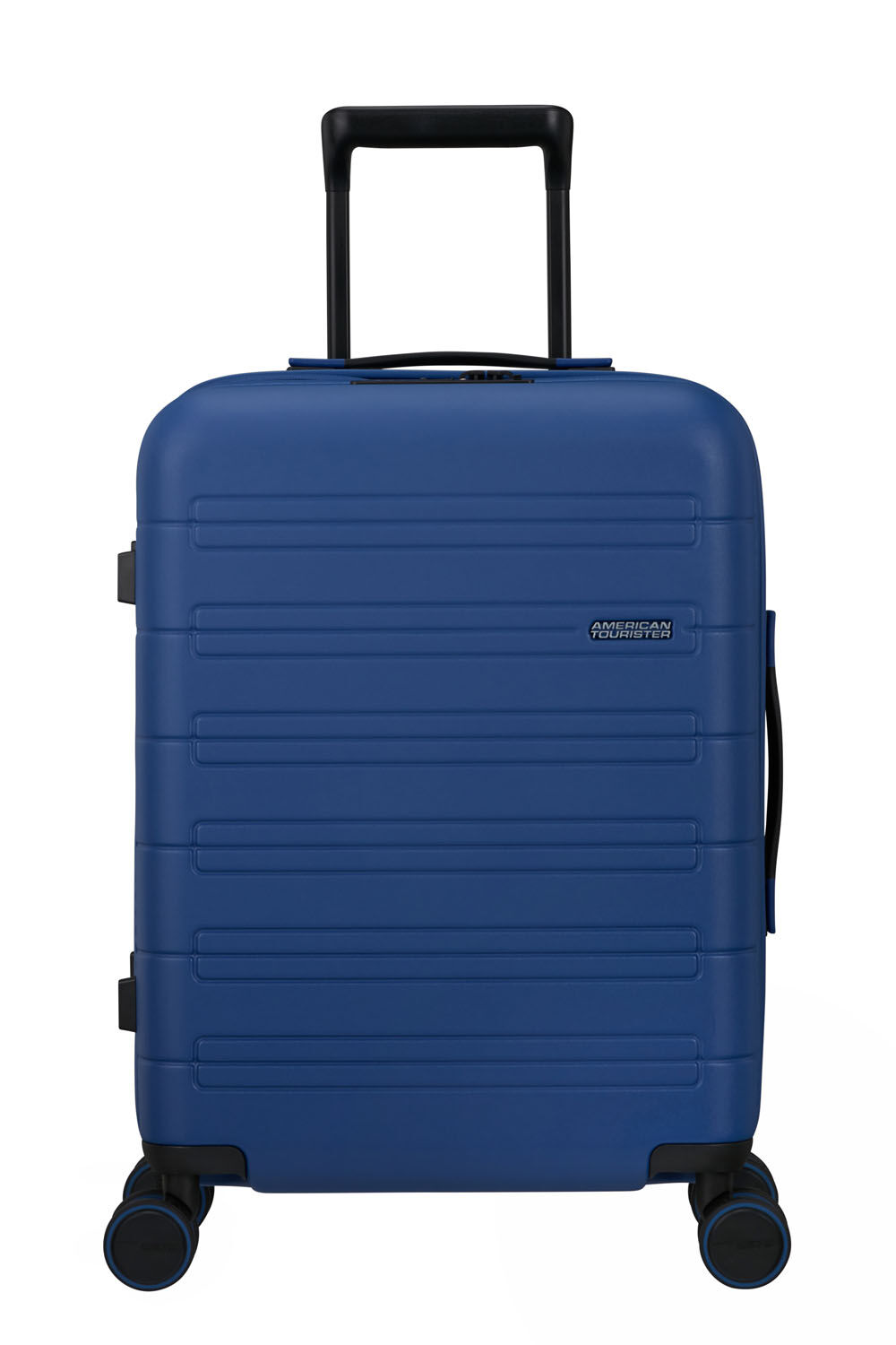 American Tourister Novastream Trolley 55cm mit 4 Rollen, erweiterbar Navy Blue