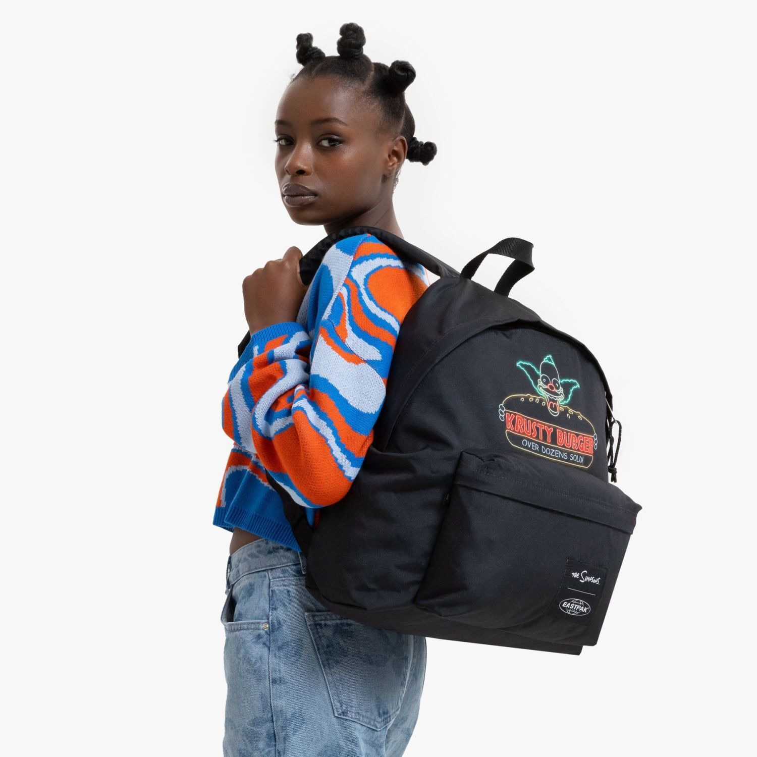 Eastpak Padded Pak'r® SPECIAL EDITION Rucksack The Simpsons Neon Placed