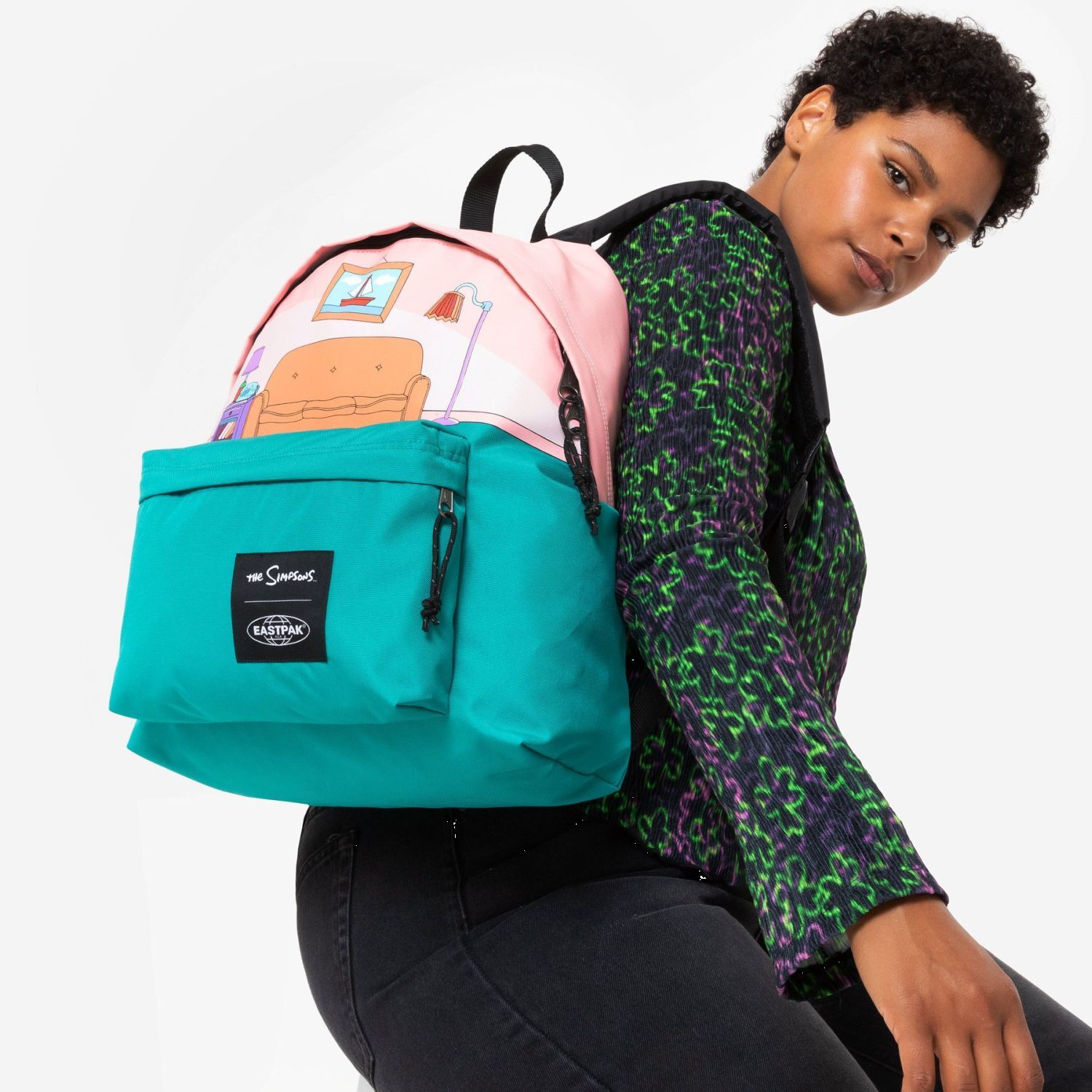 Eastpak Padded Pak'r® SPECIAL EDITION Rucksack The Simpsons Sofa