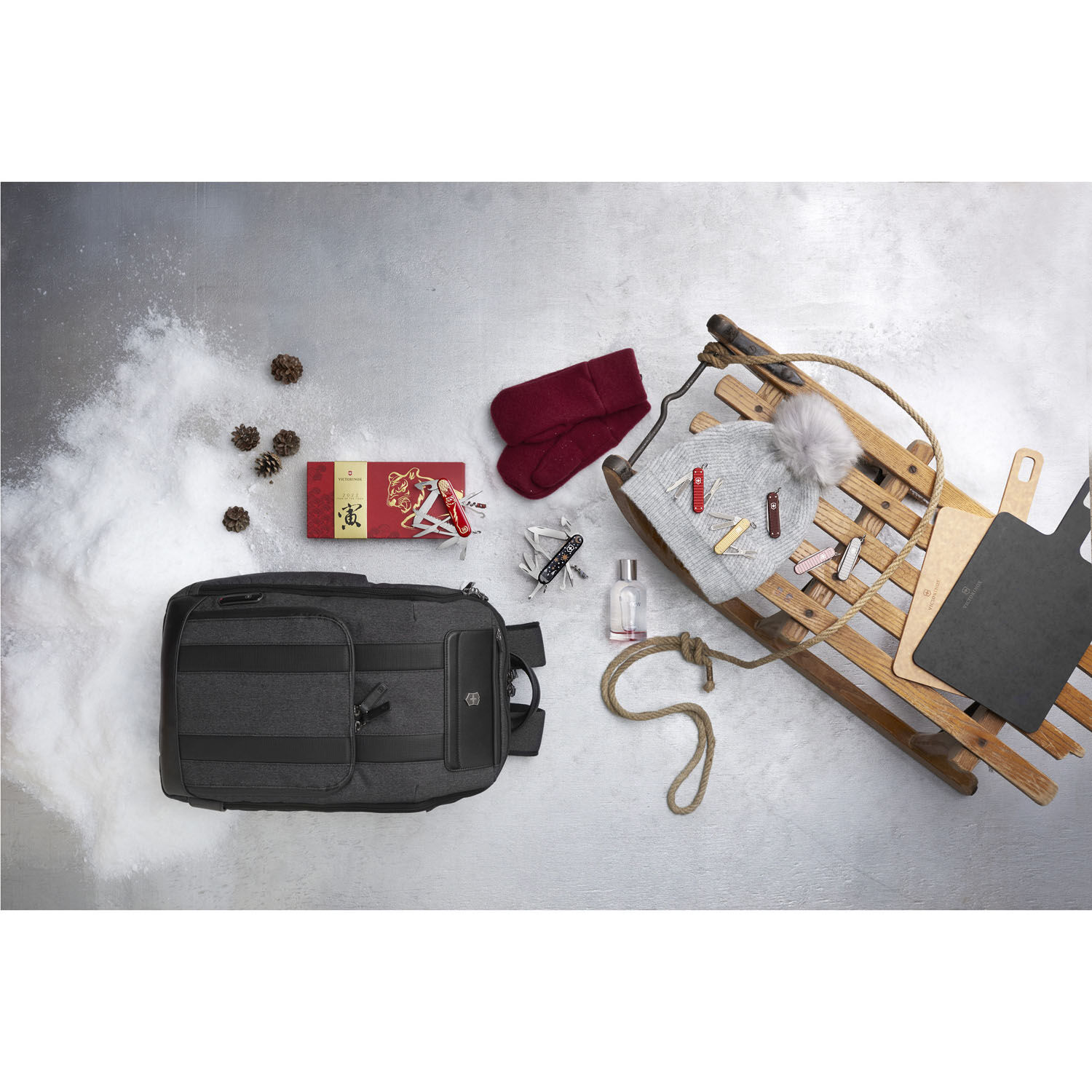 Victorinox Classic SD Precious Alox Kollektion, kleines Taschenmesser Gentle Rose