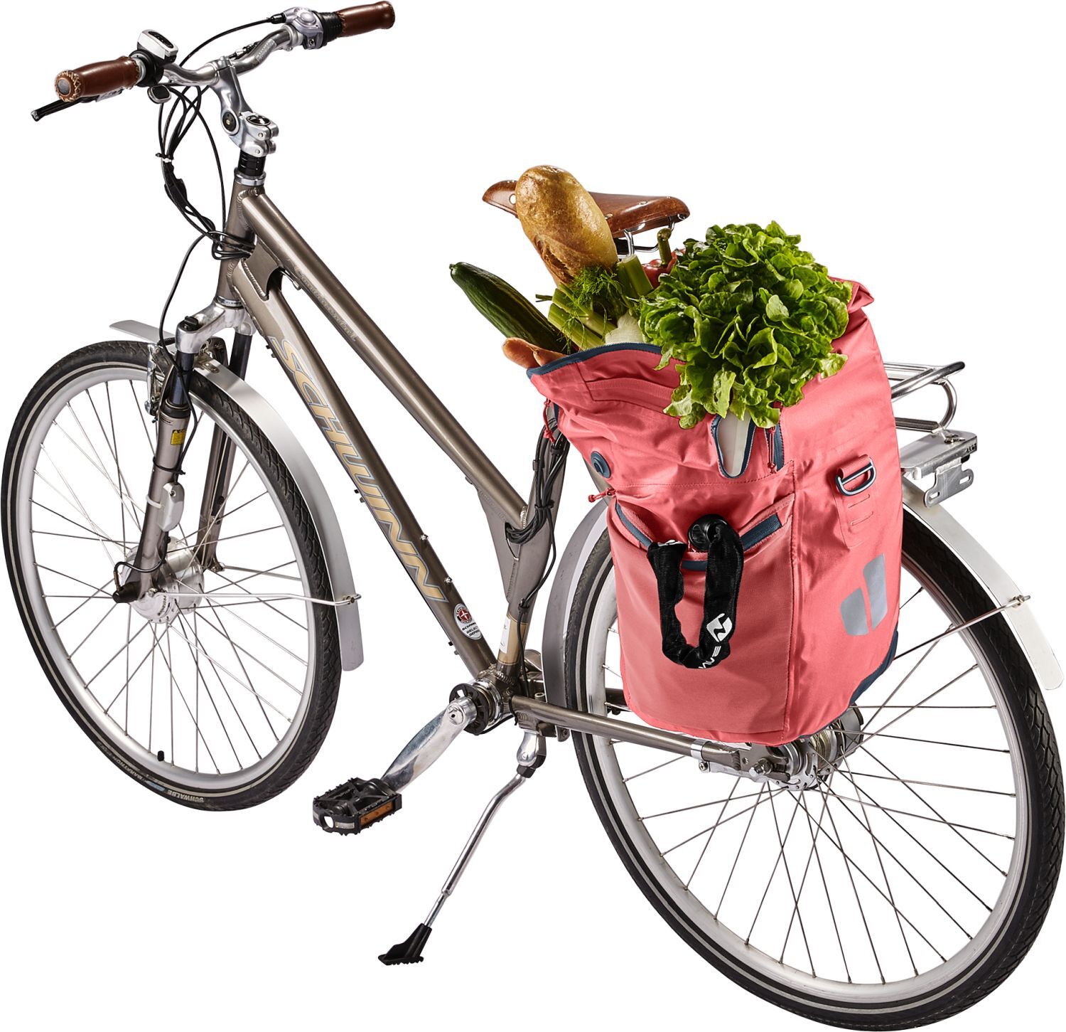 Deuter Mainhattan 17+10 Fahrradtasche  redwood-ink