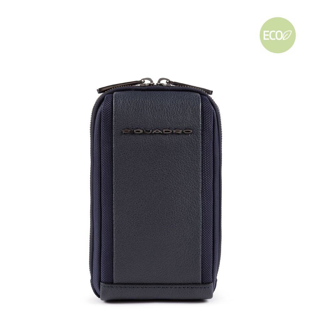 Piquadro Brief 2 Umhängetasche aus rezykliertem Stoff