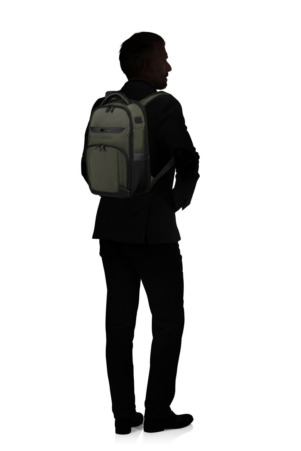 Samsonite Pro-DLX 6 Rucksack 14.1" + GRATIS HOTELGUTSCHEIN Grün