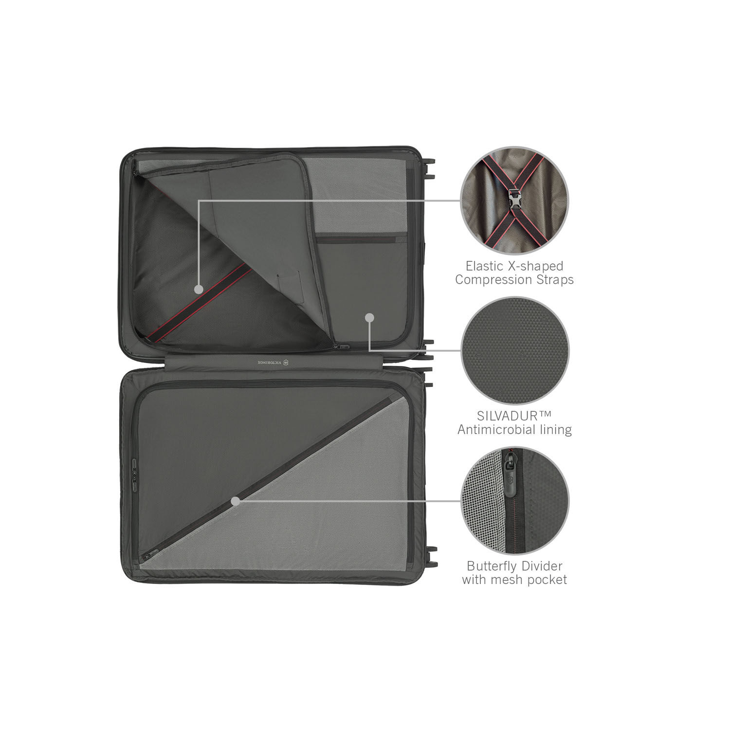 Victorinox Airox Advanced Large Case erweiterbar Storm Victorinox Airox Advanced Large Case erweiterbar Storm